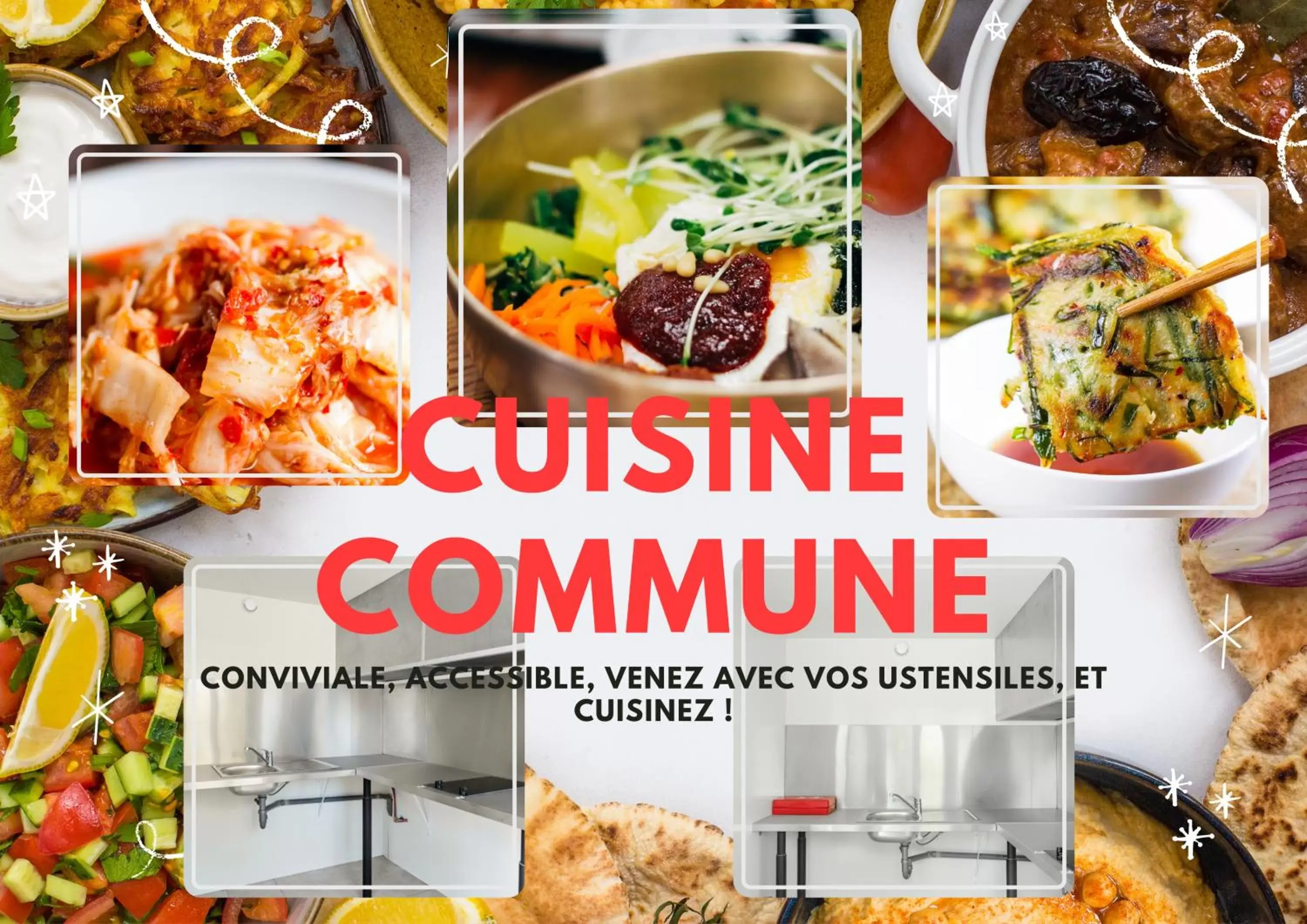 Communal kitchen in Kyriad Direct Orleans - Olivet - La Source