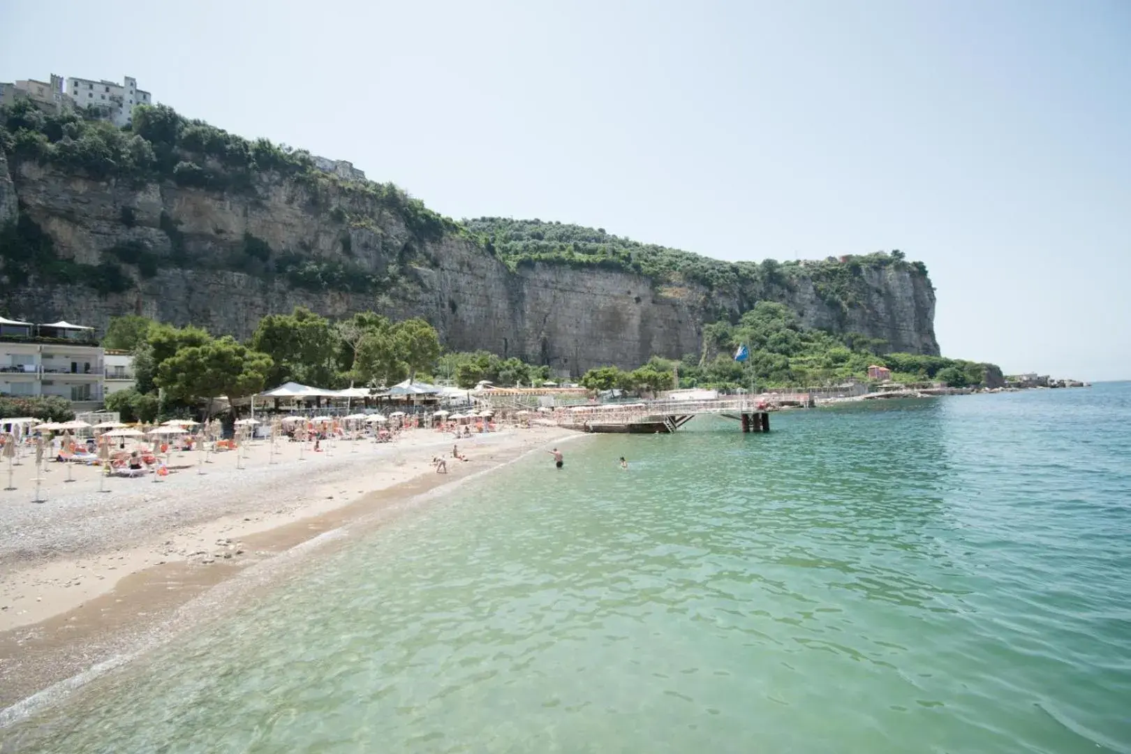 Beach in Le Ancore Hotel