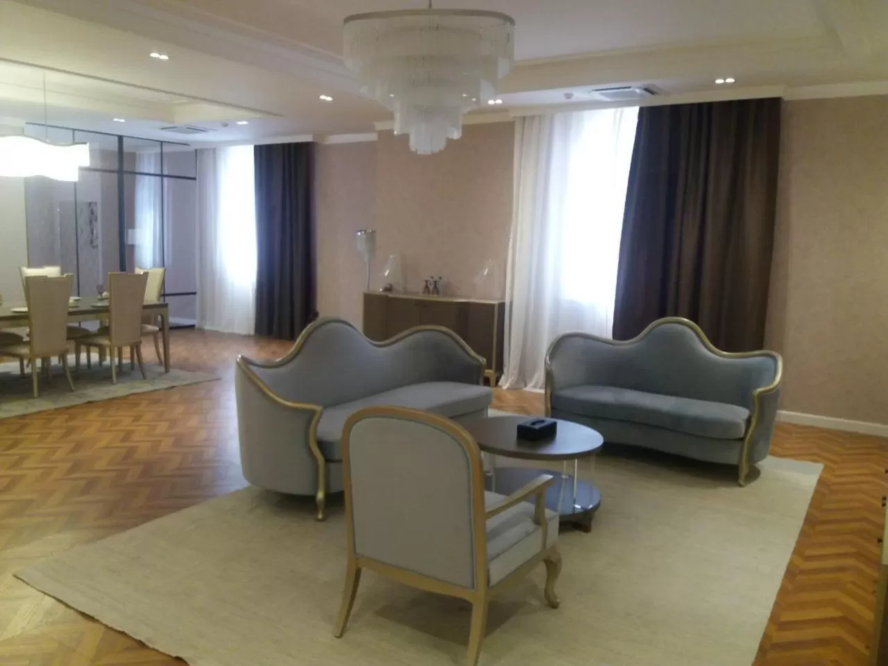 Seating area in Termez Palace Hotel & Spa