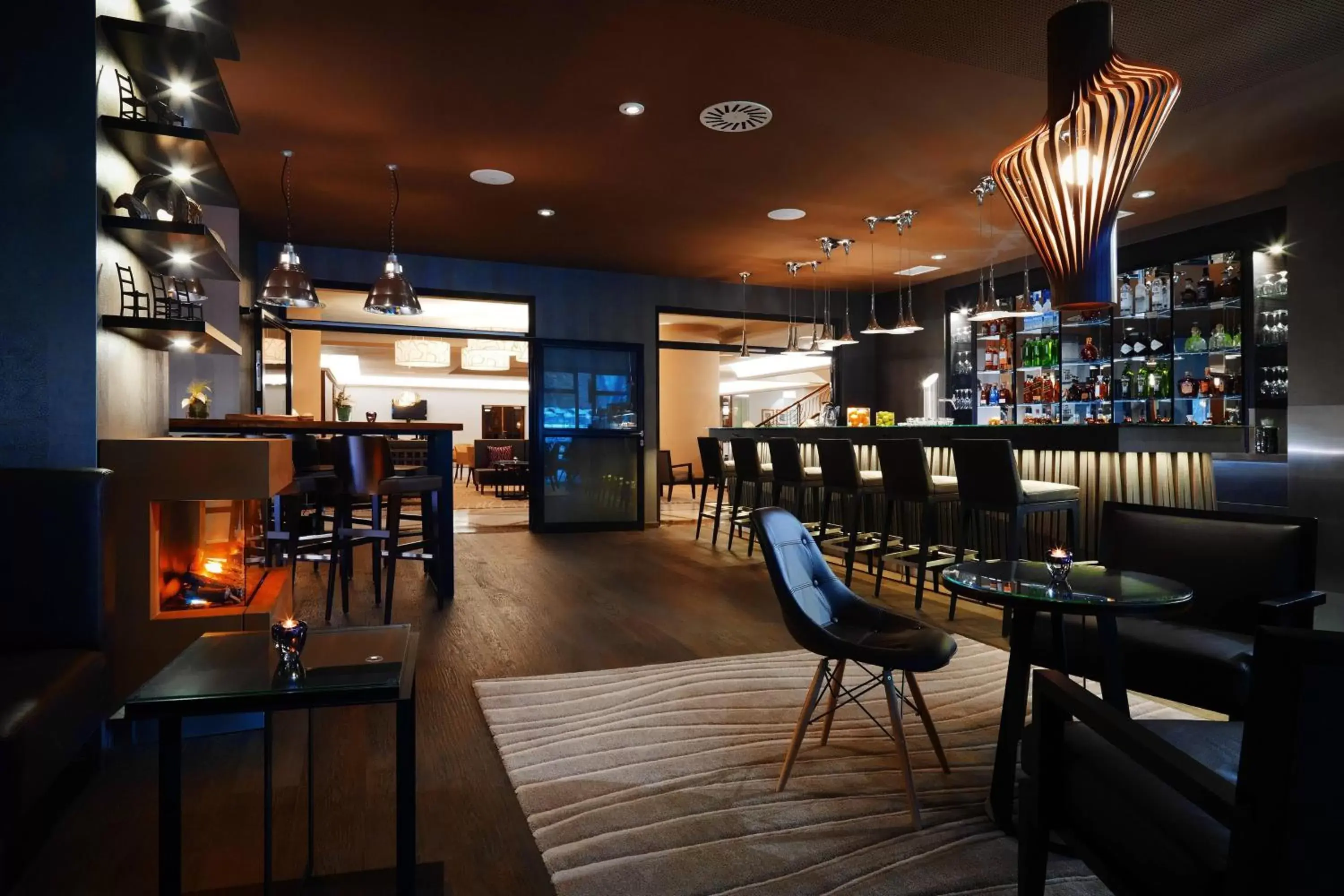 Restaurant/places to eat, Lounge/Bar in Frankfurt Marriott Hotel