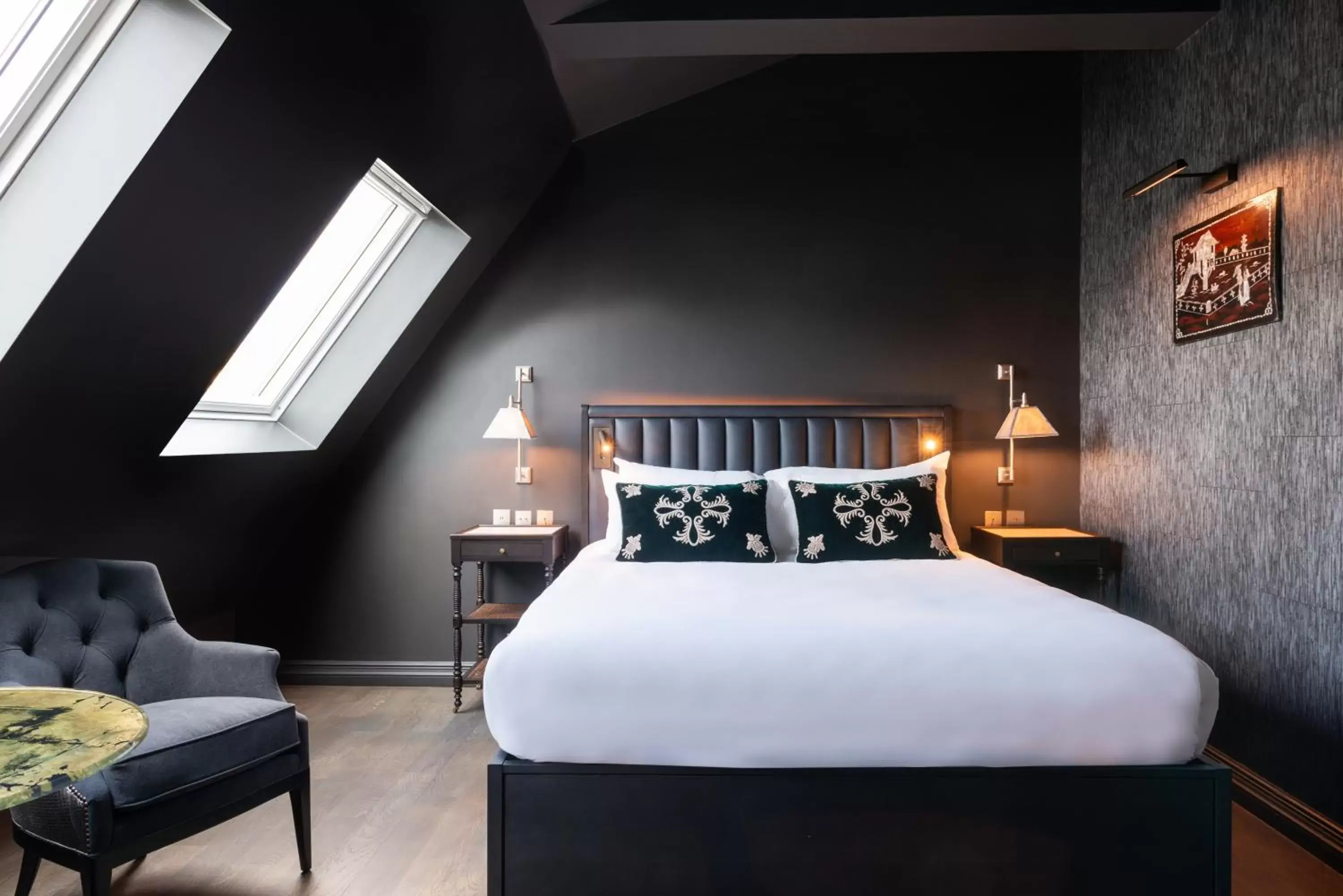 Bed in Hotel de Montesquieu