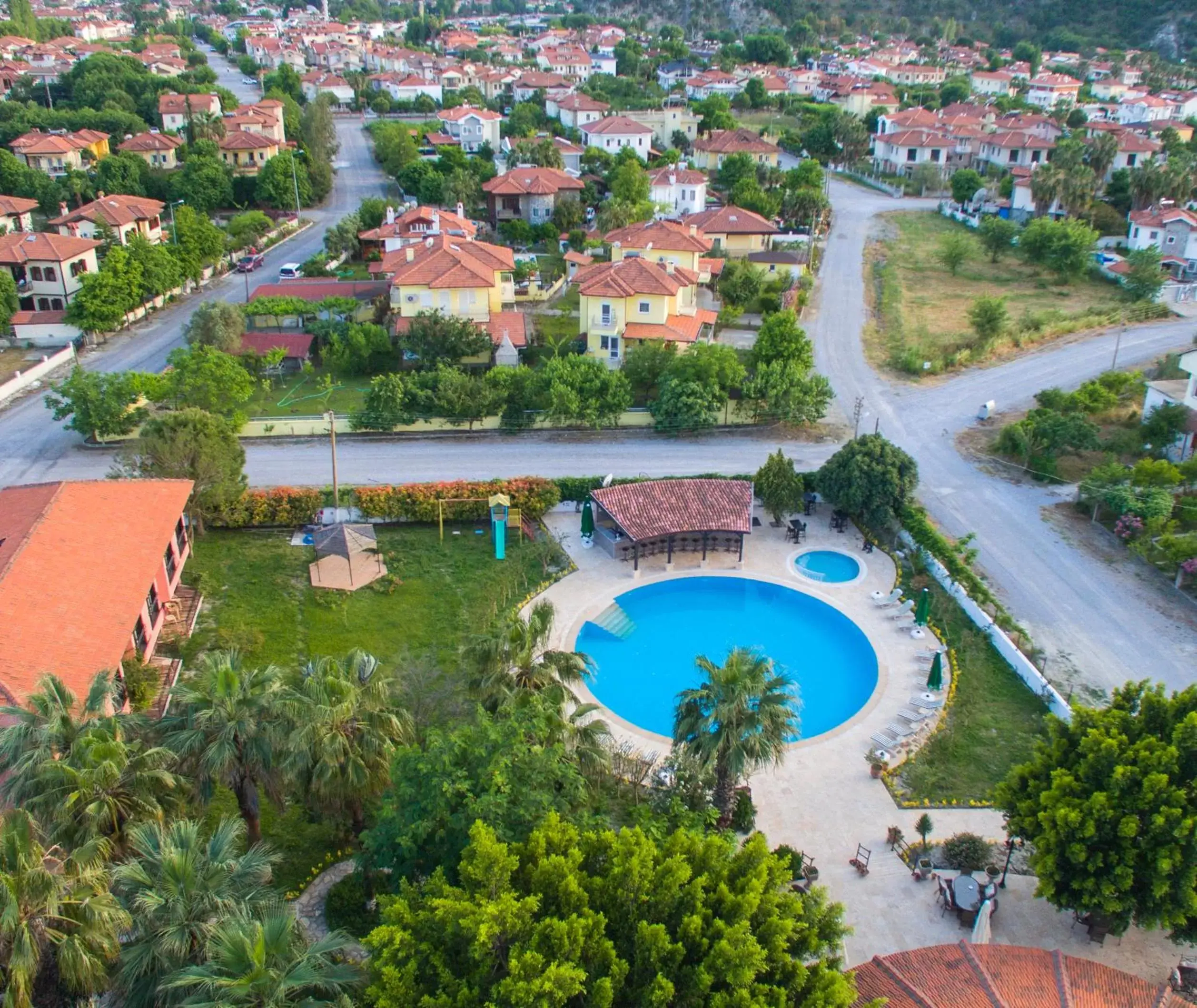 Bird's eye view, Bird's-eye View in Hotel Palme Dalyan