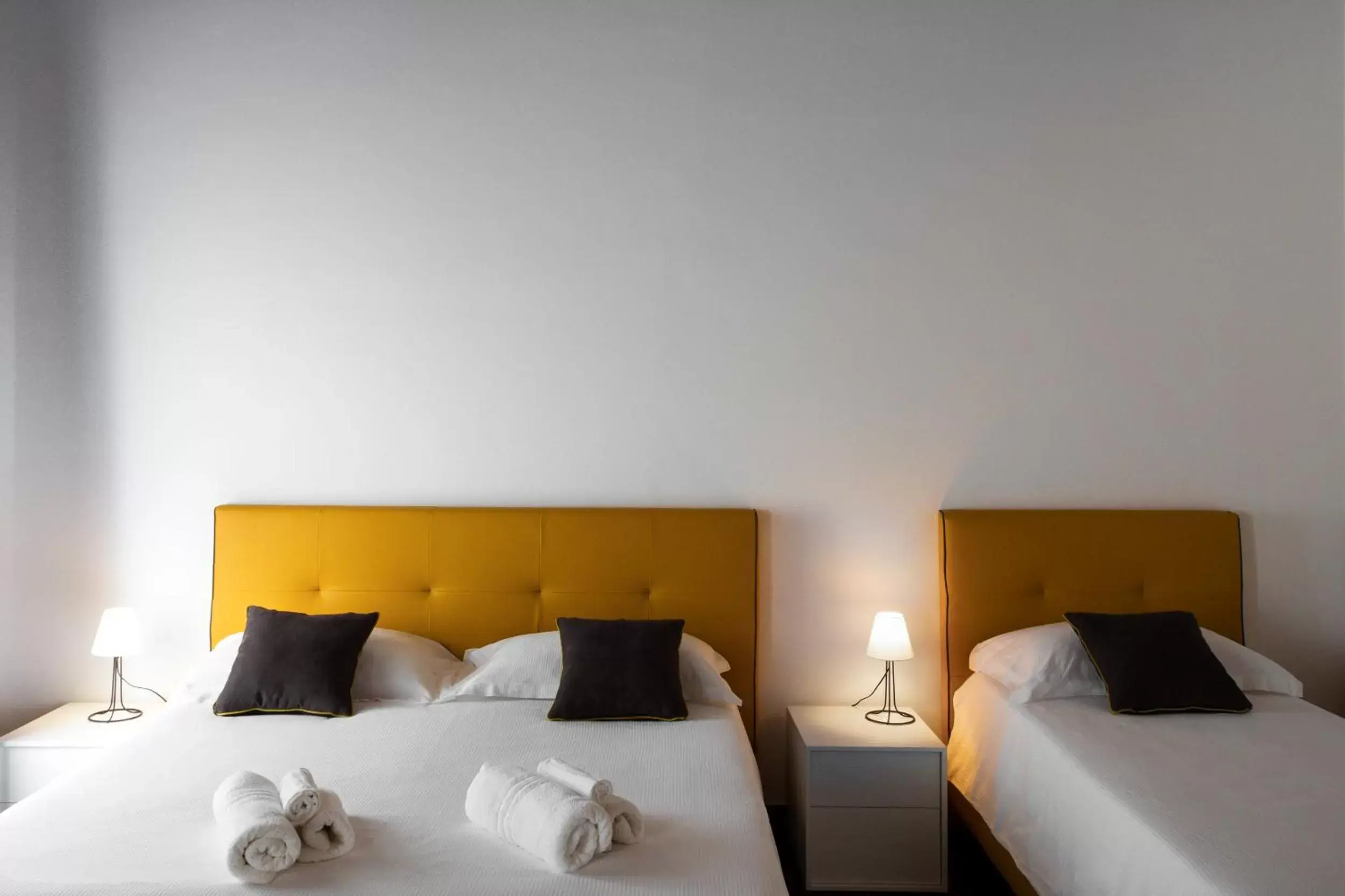 Bed in Interamnia Boutique Hotel