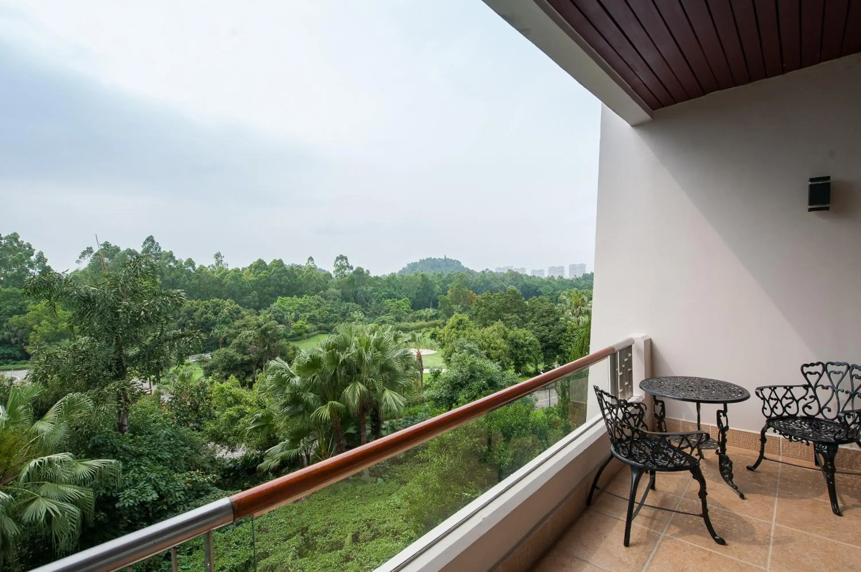 View (from property/room), Balcony/Terrace in Mission Hills Hotel Resorts Shenzhen