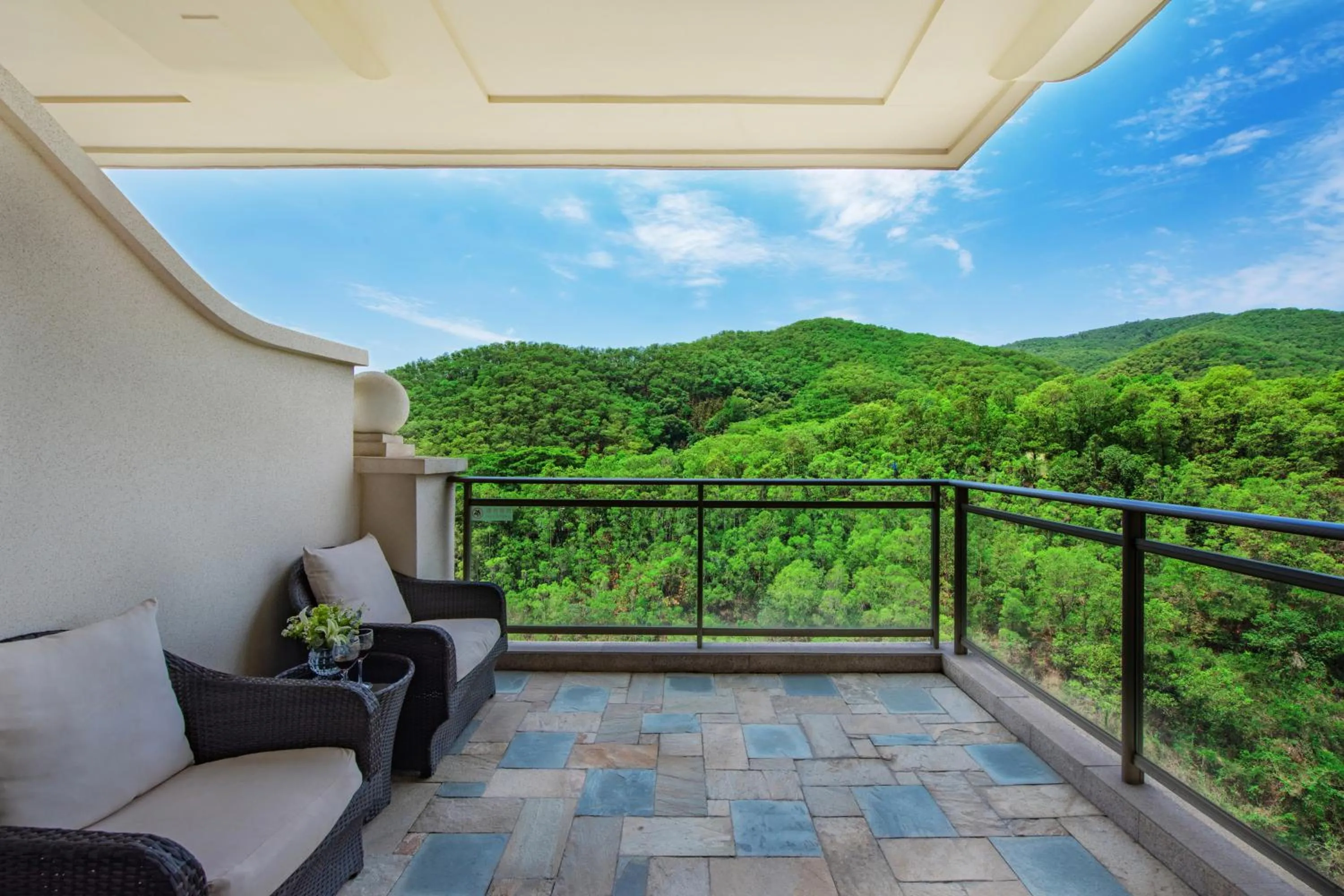 Natural landscape in Mission Hills Hotel Resorts Dongguan