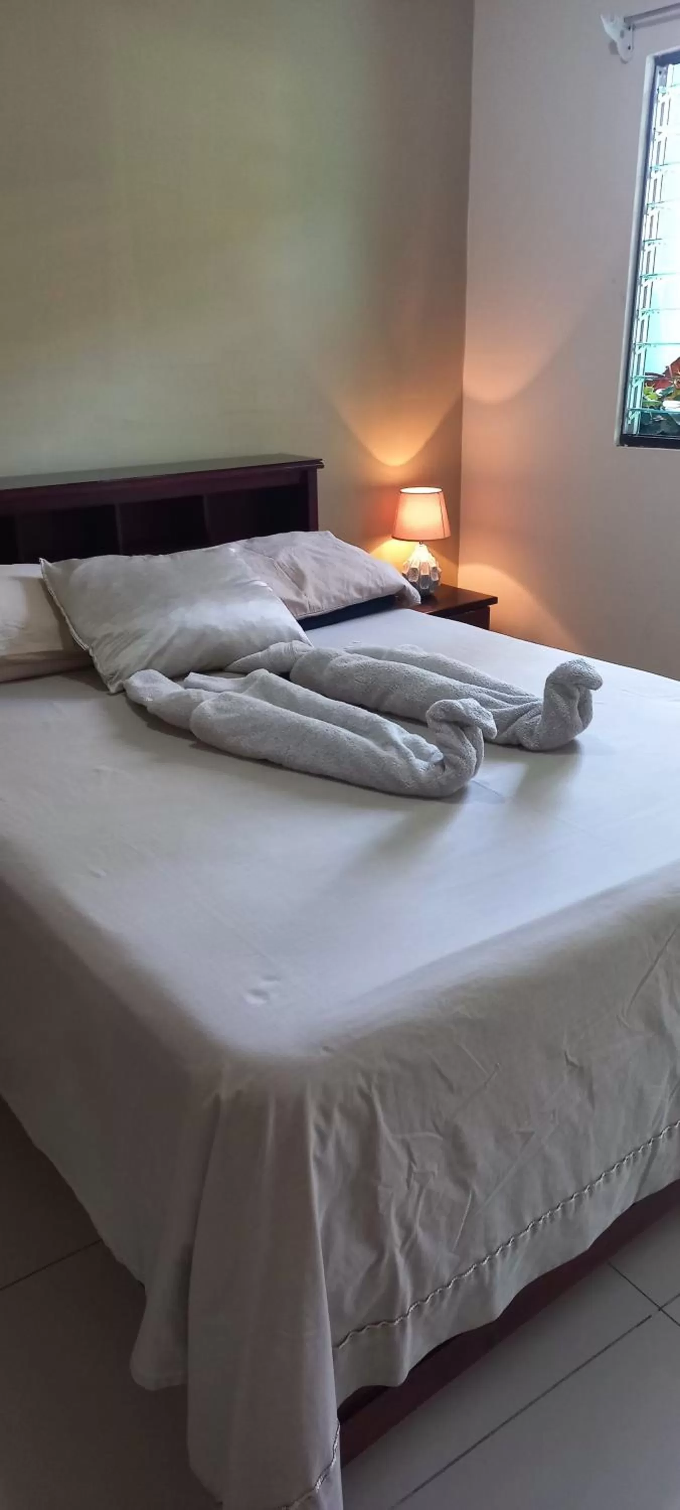 Bed in Hotel Trianon