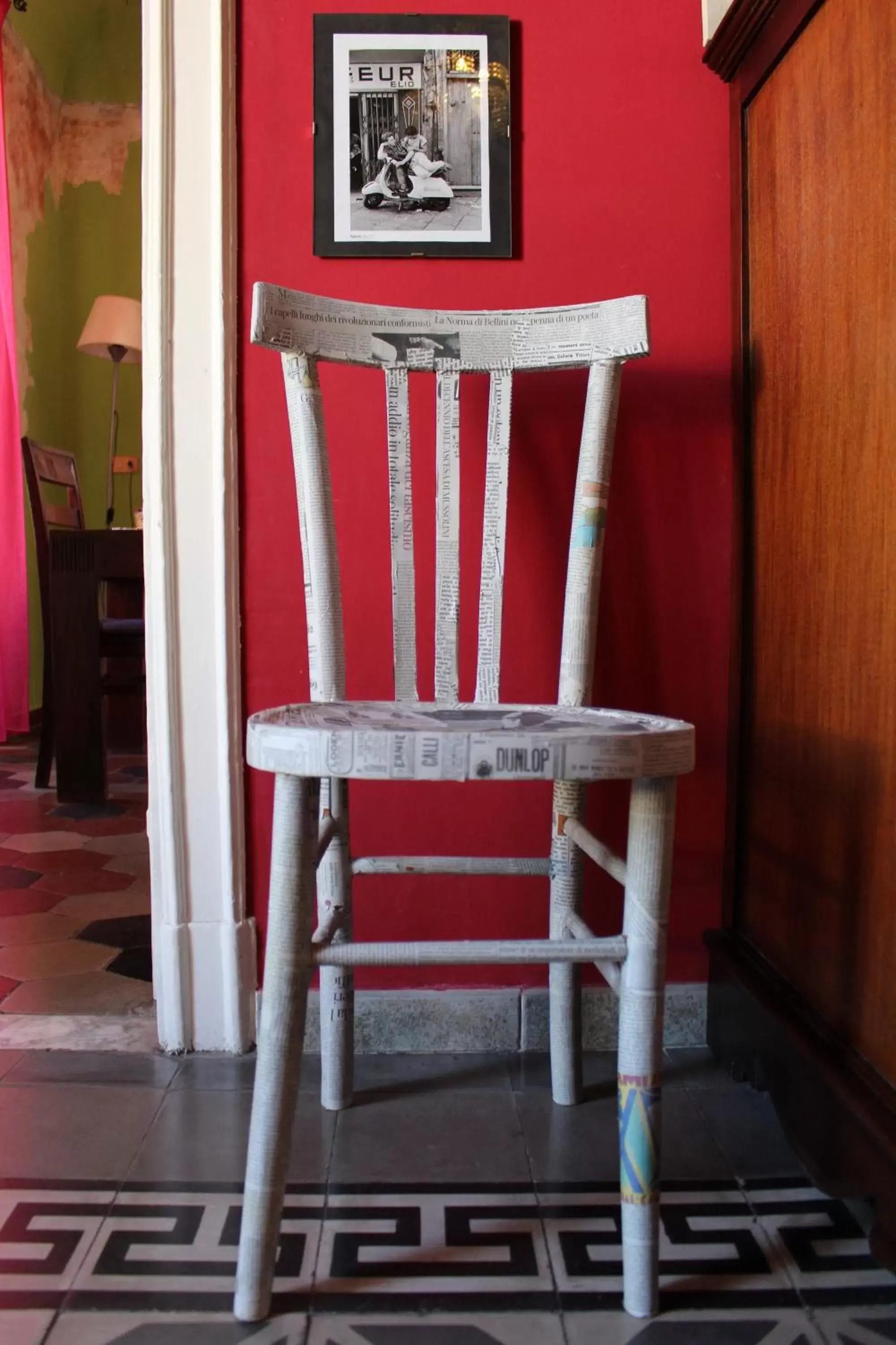 Seating Area in La Via delle Biciclette