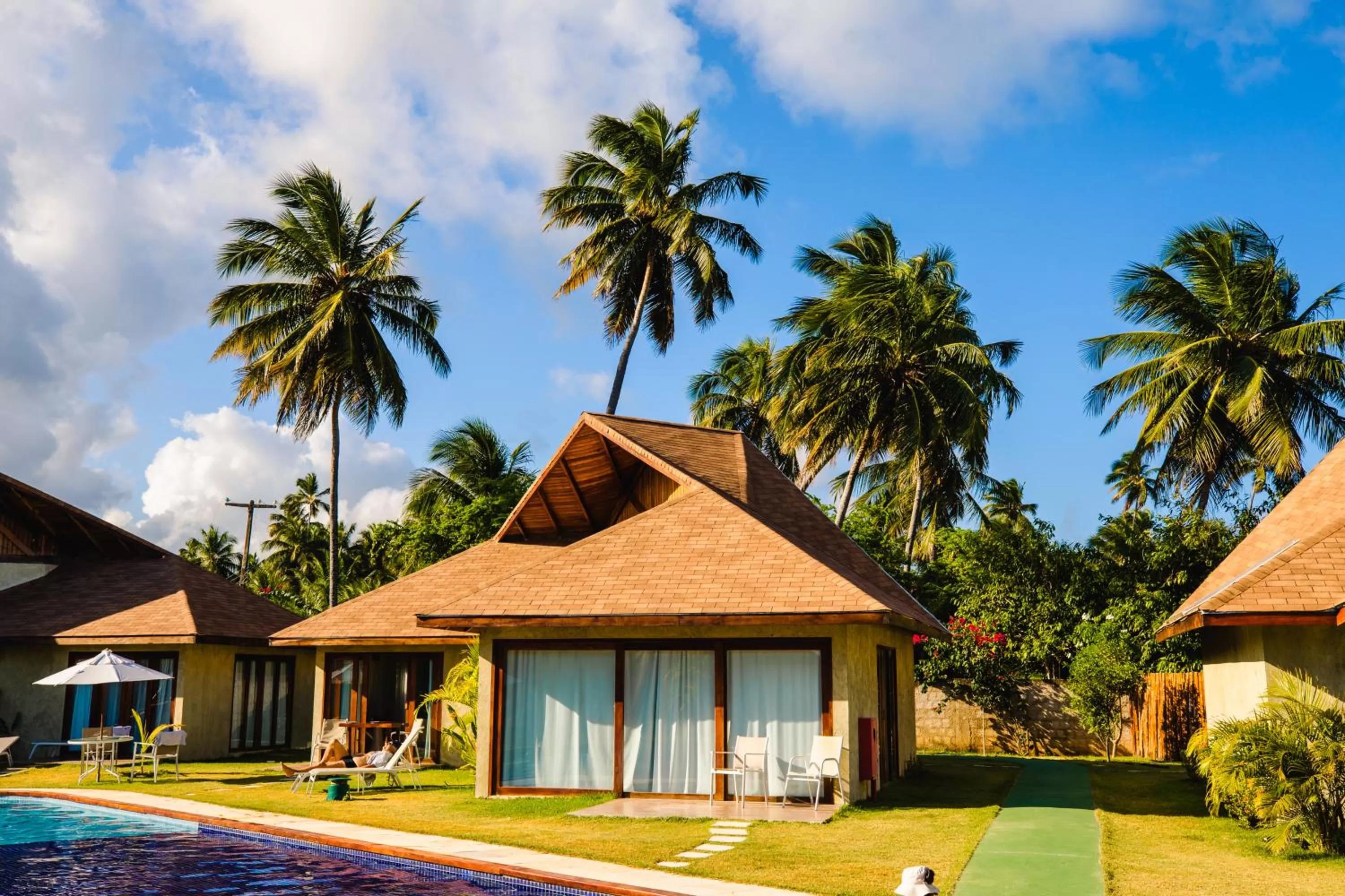 Garden in Pousada Rangai