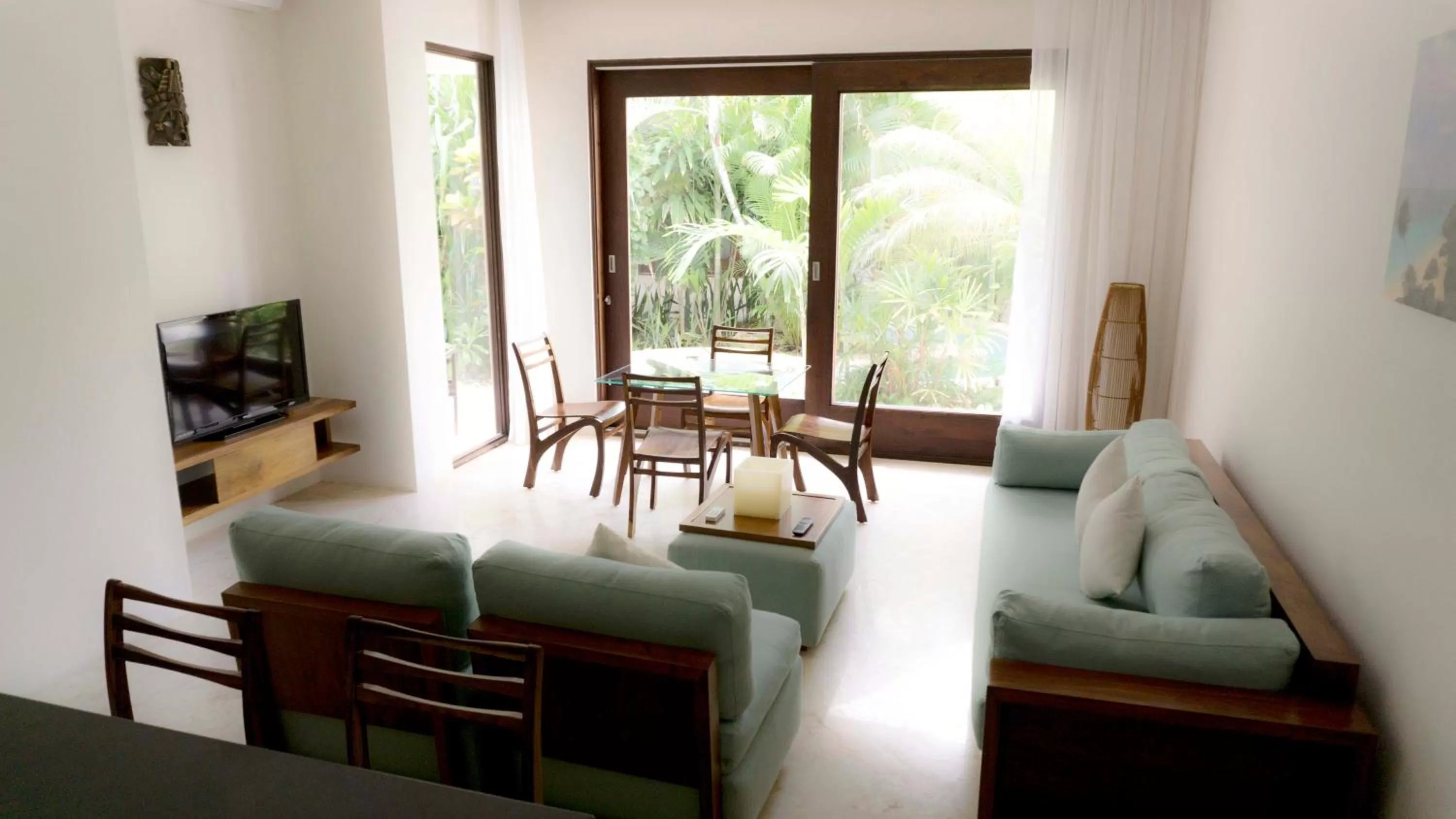 Living room in Intima Resort Tulum Adults Only (Clothing Optional)