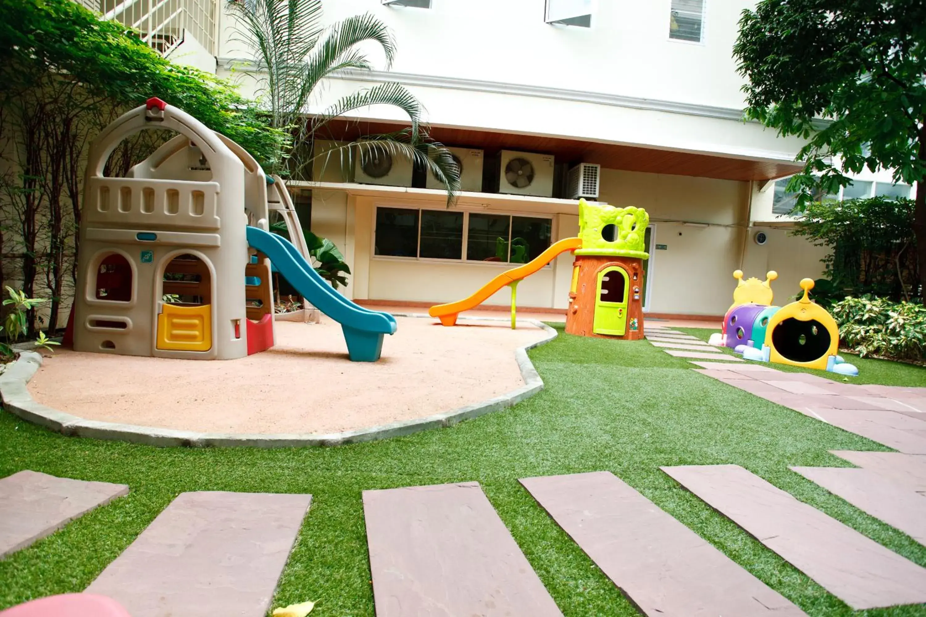 Children play ground, Children's Play Area in Chaidee Mansion