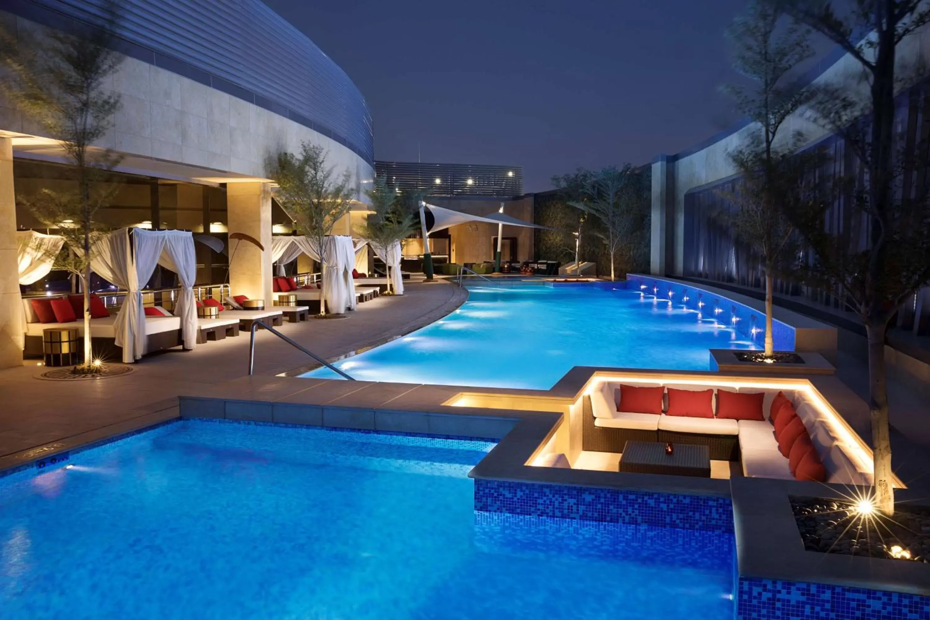 Pool view, Swimming Pool in AlRayyan Hotel Doha, Curio Collection by Hilton