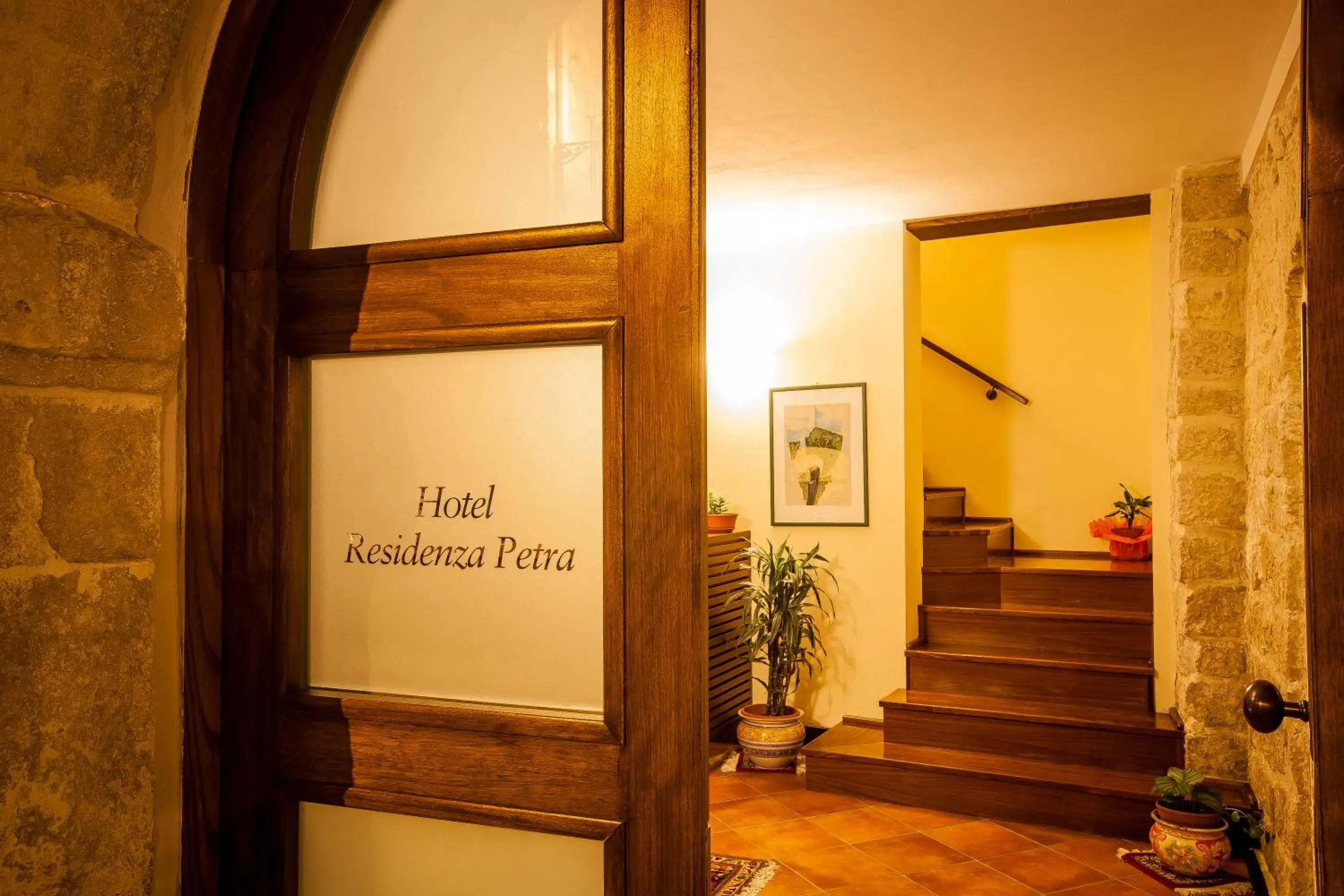 Lobby or reception in Hotel Residenza Petra
