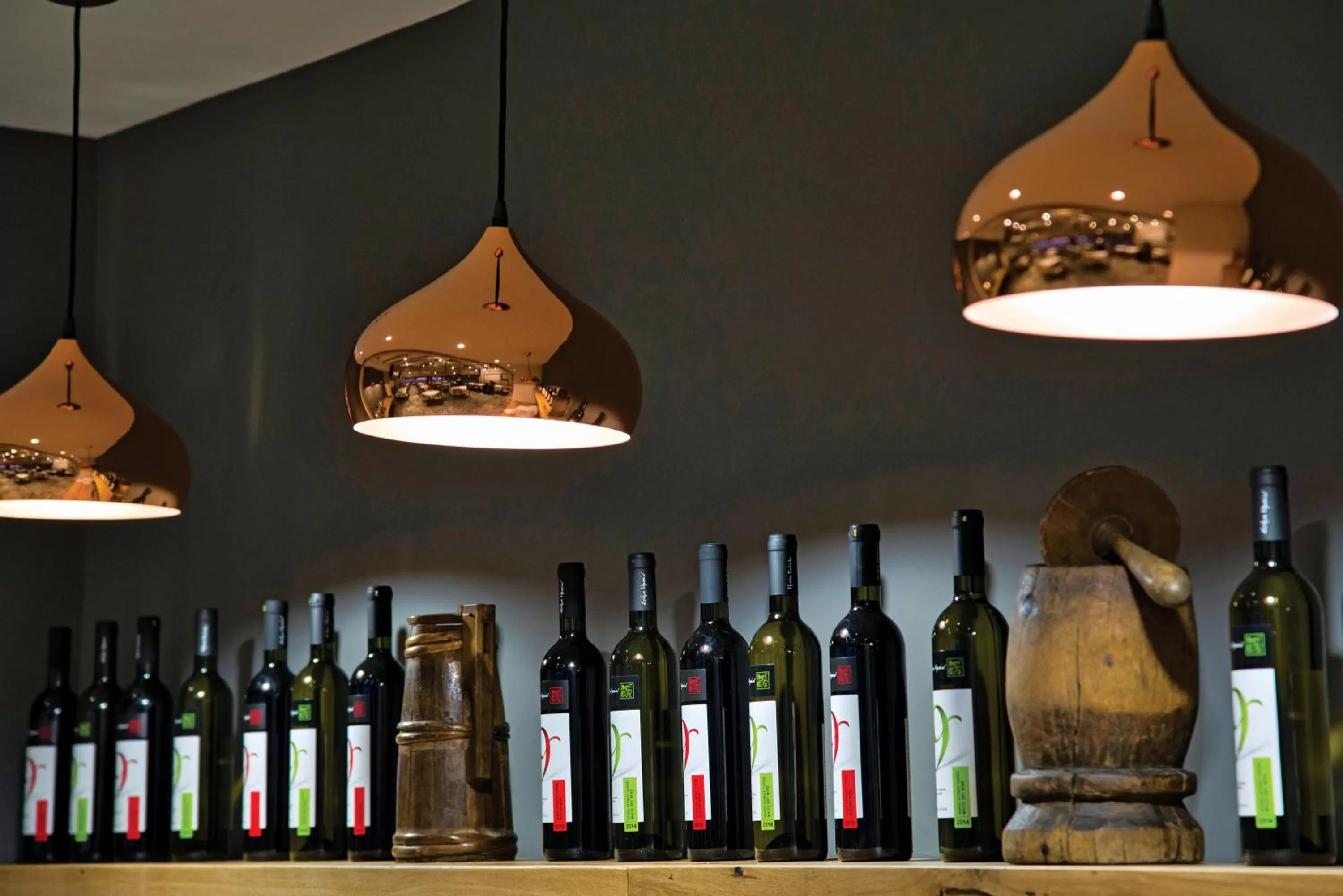 Drinks in Anemolia Mountain Resort