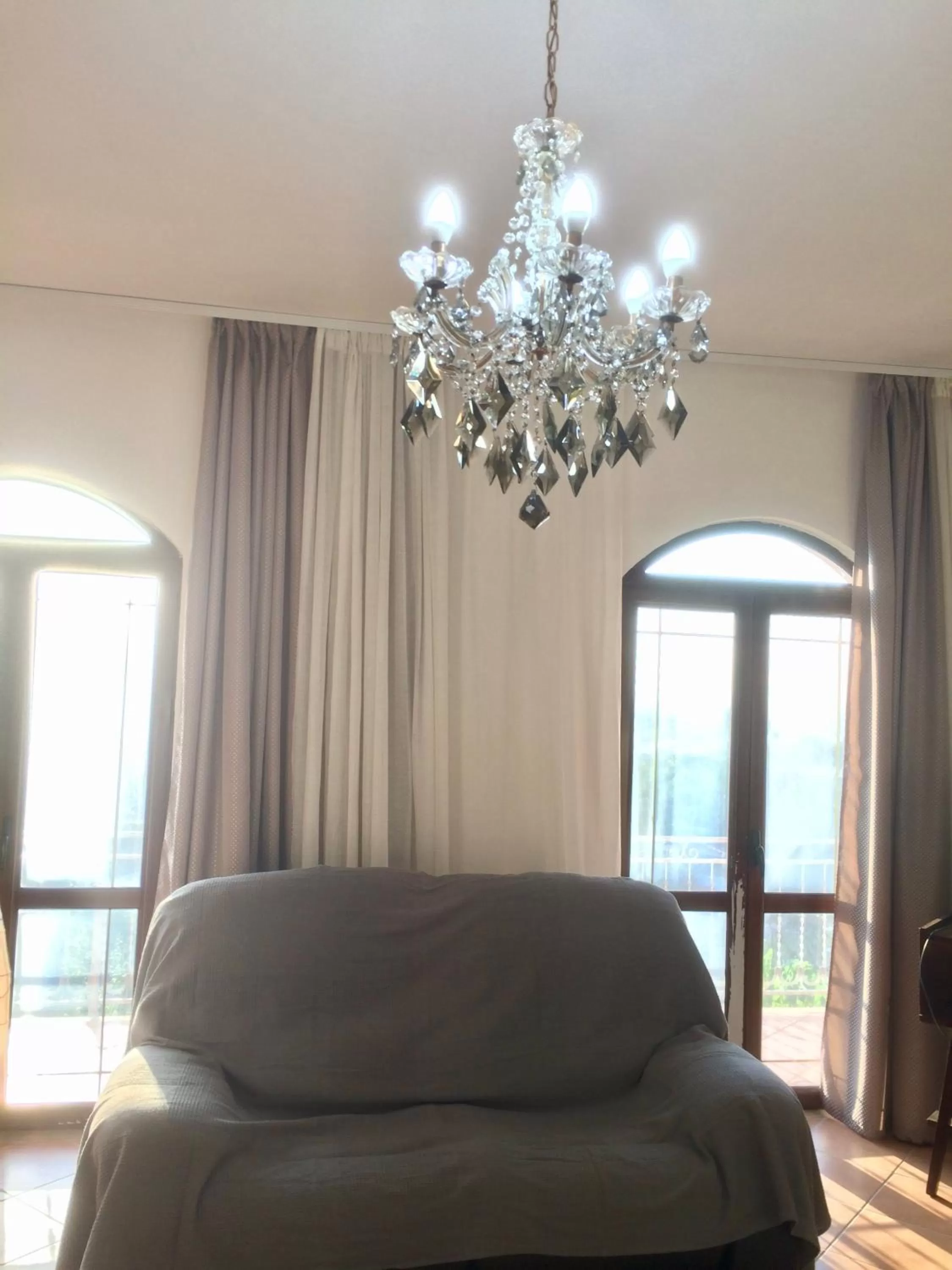 Balcony/Terrace in Guesthouse Villa Rosa Berat