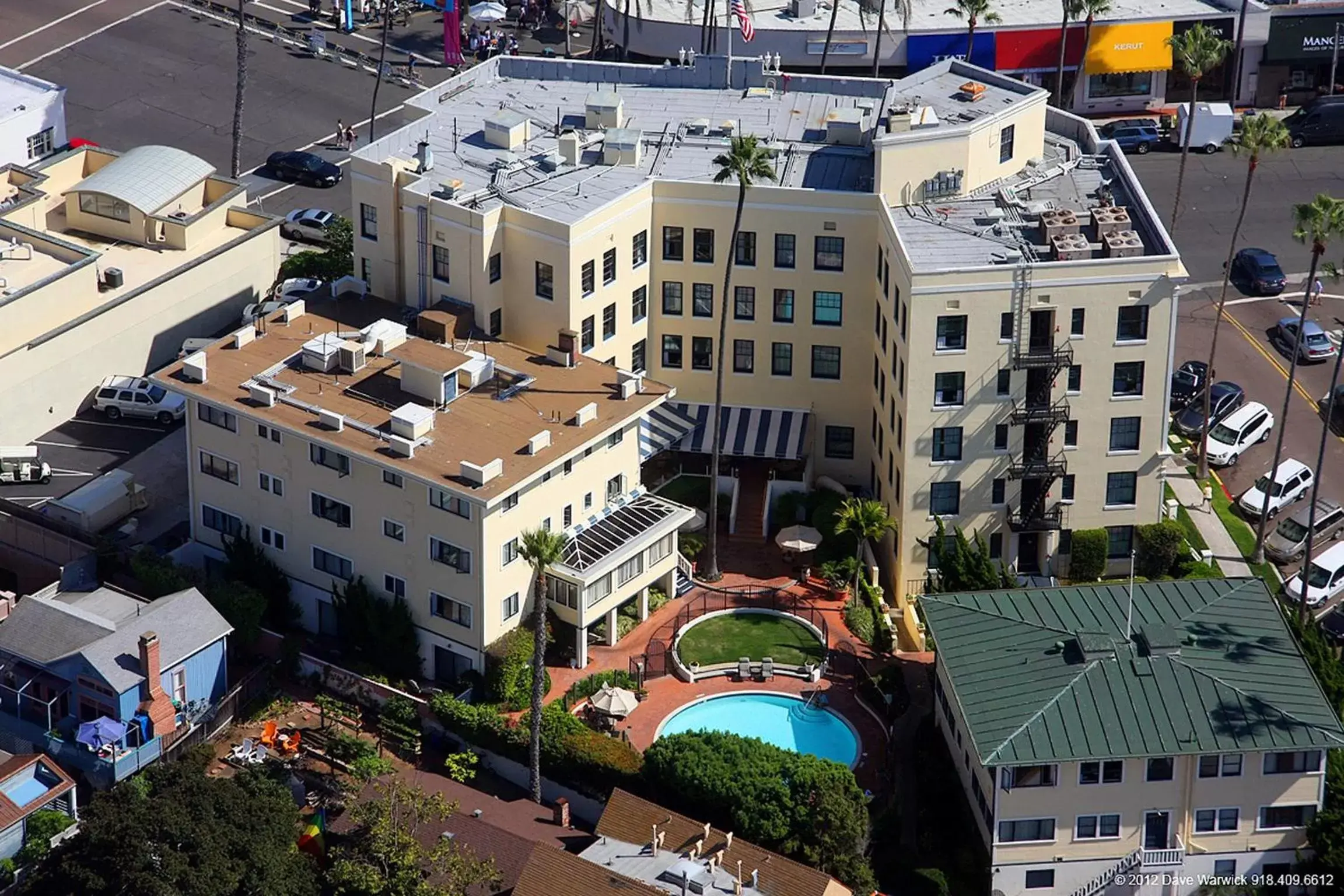 Bird's eye view, Bird's-eye View in Grande Colonial La Jolla