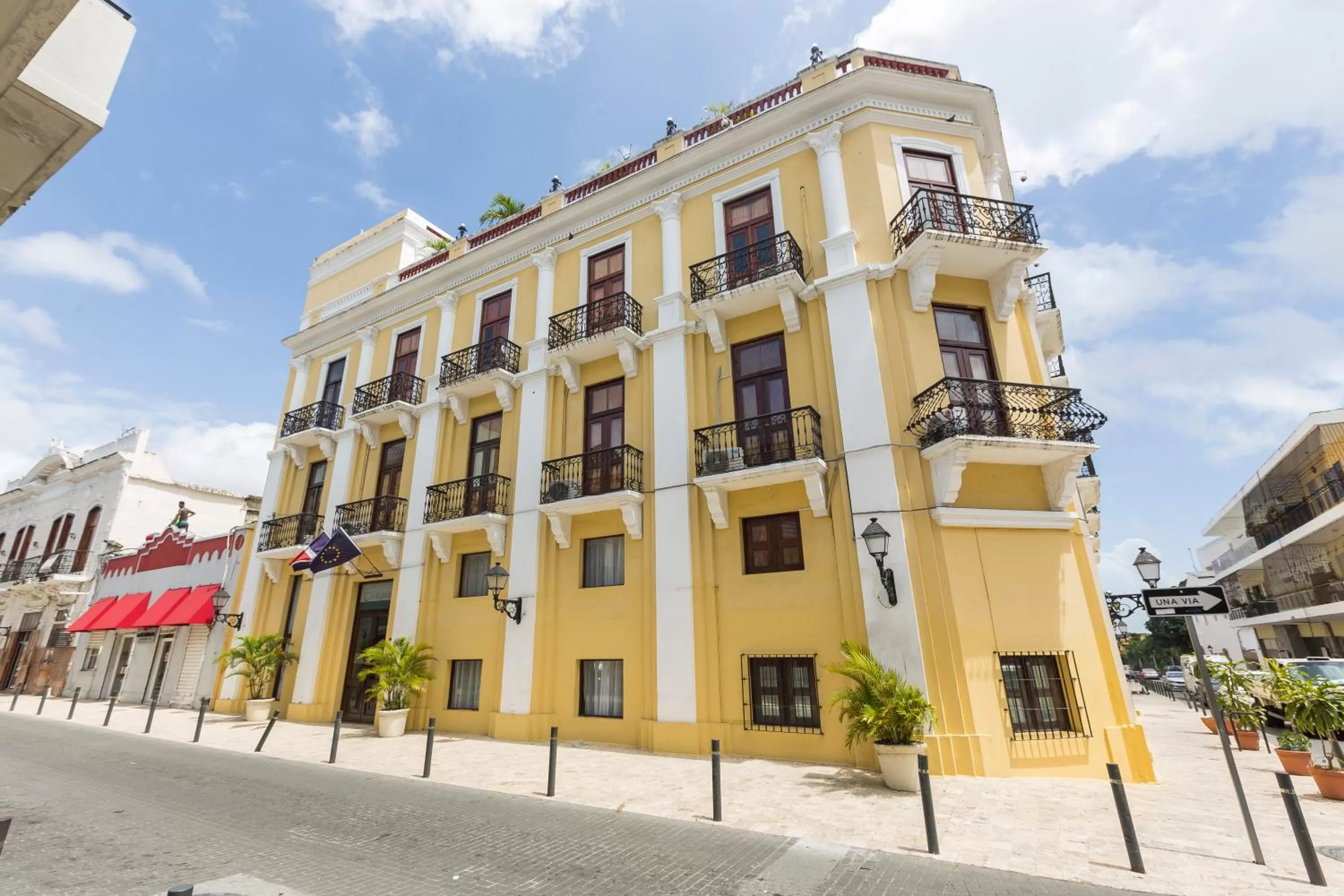 Property building in Gran Hotel Europa Santo Domingo Trademark Collection by Wyndham
