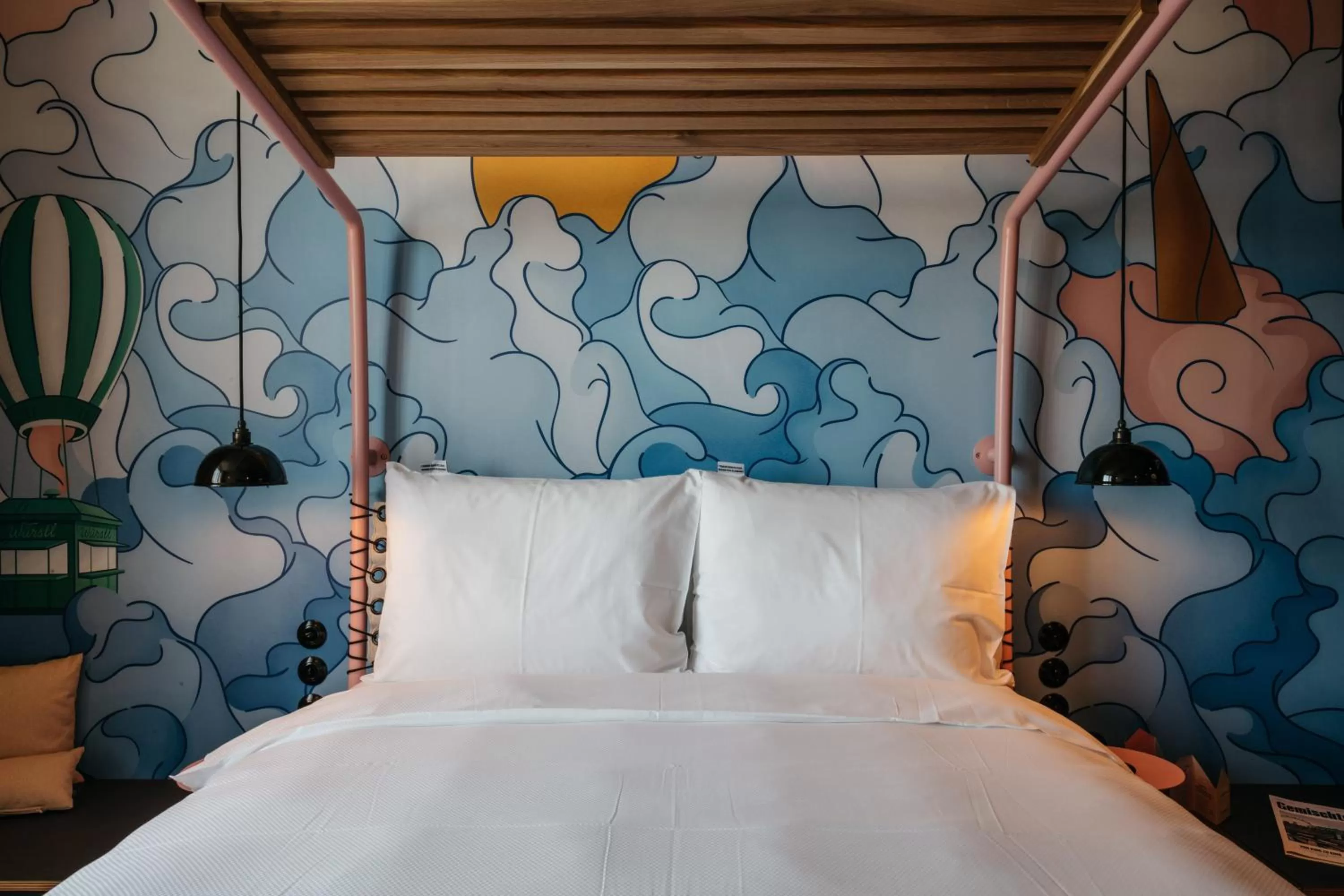 Bed in Superbude Wien Prater