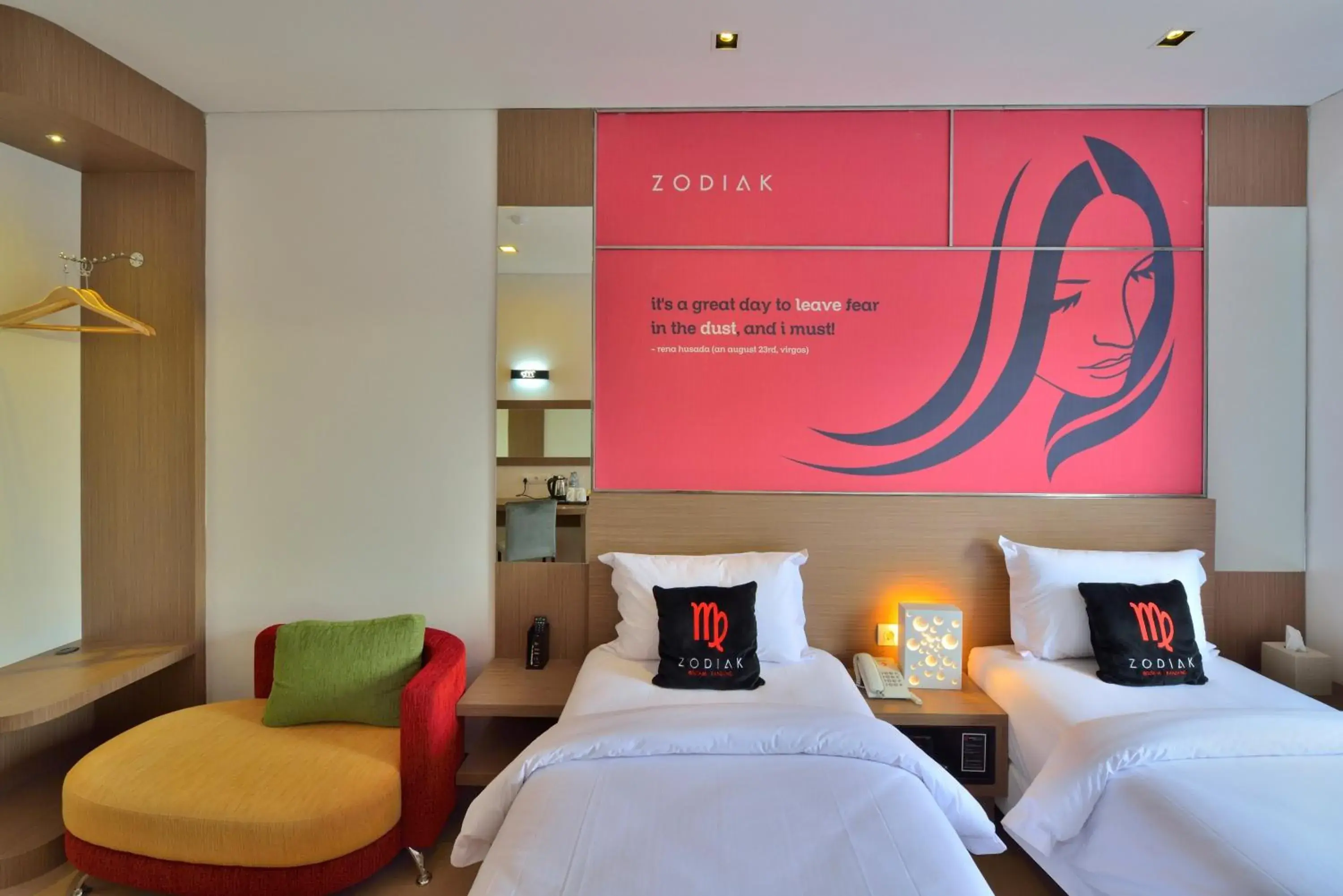 Bedroom, Bed in Zodiak Sutami by KAGUM Hotels
