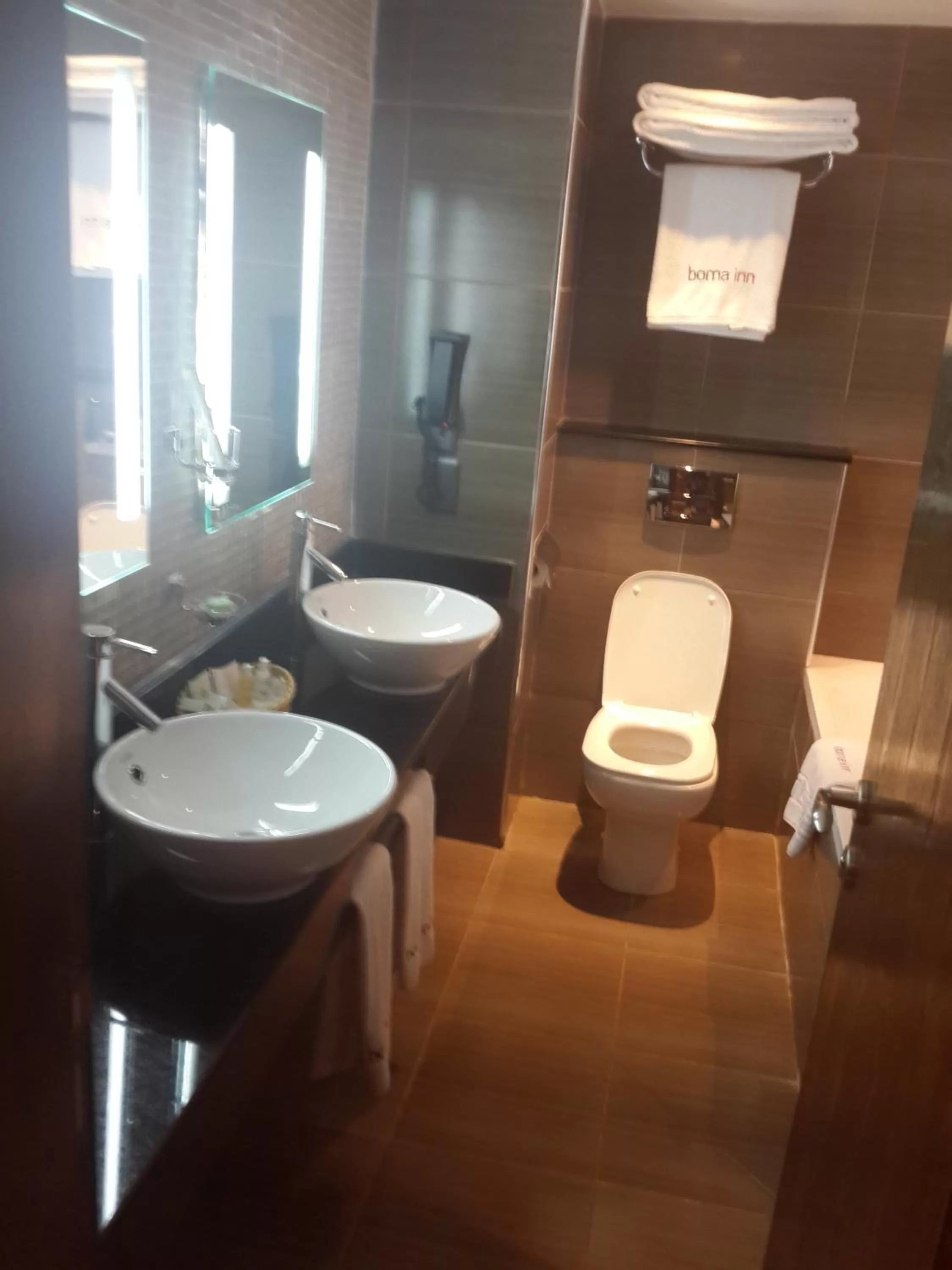 Bathroom in Boma Inn Eldoret