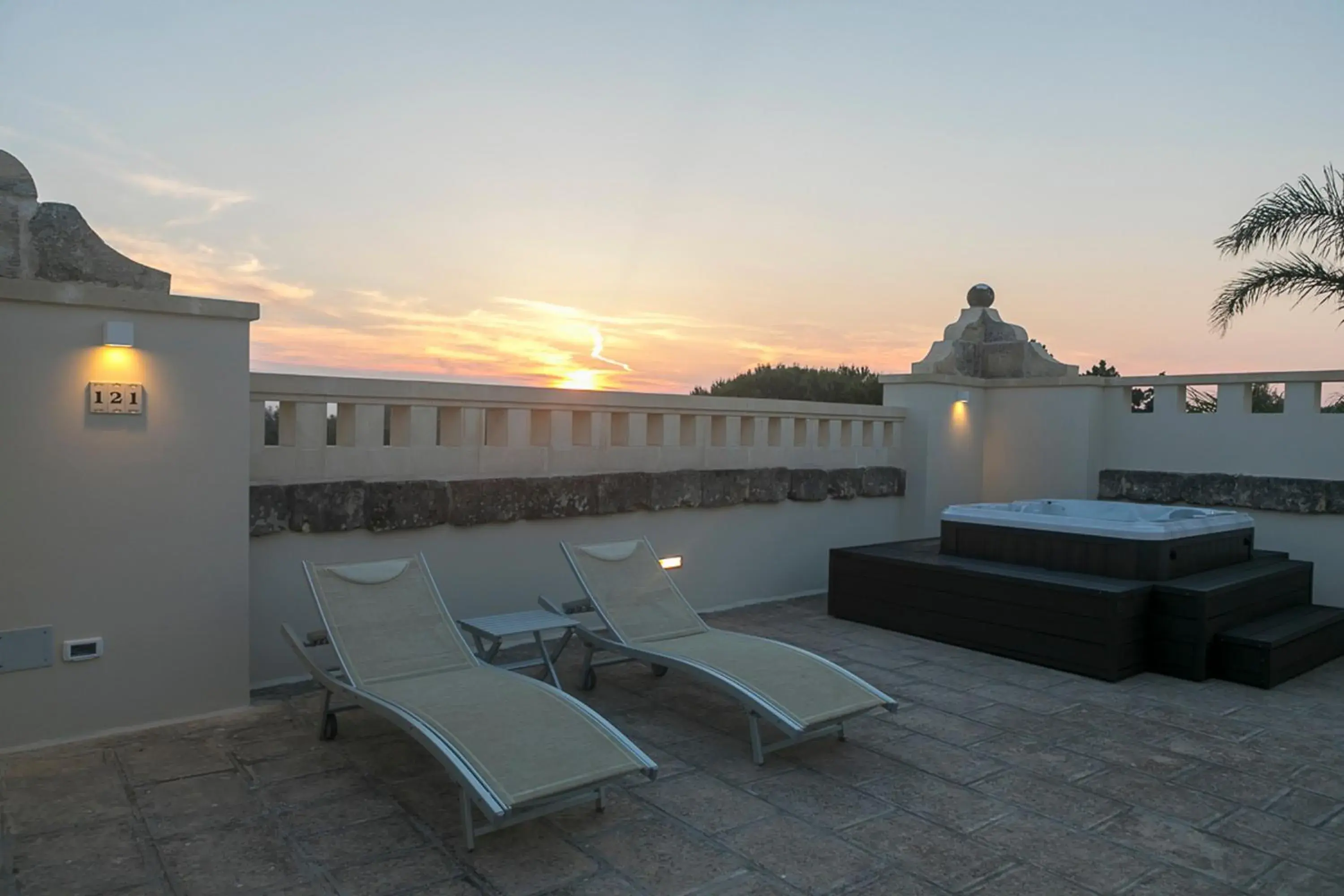 Balcony/Terrace, Sunrise/Sunset in Sangiorgio Resort & Spa