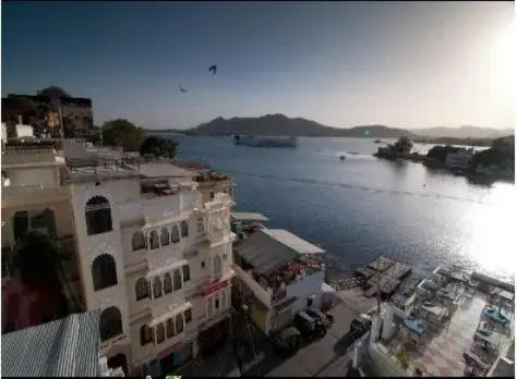 Bird's eye view in Jaiwana Haveli Bird's eye view in Jaiwana Haveli