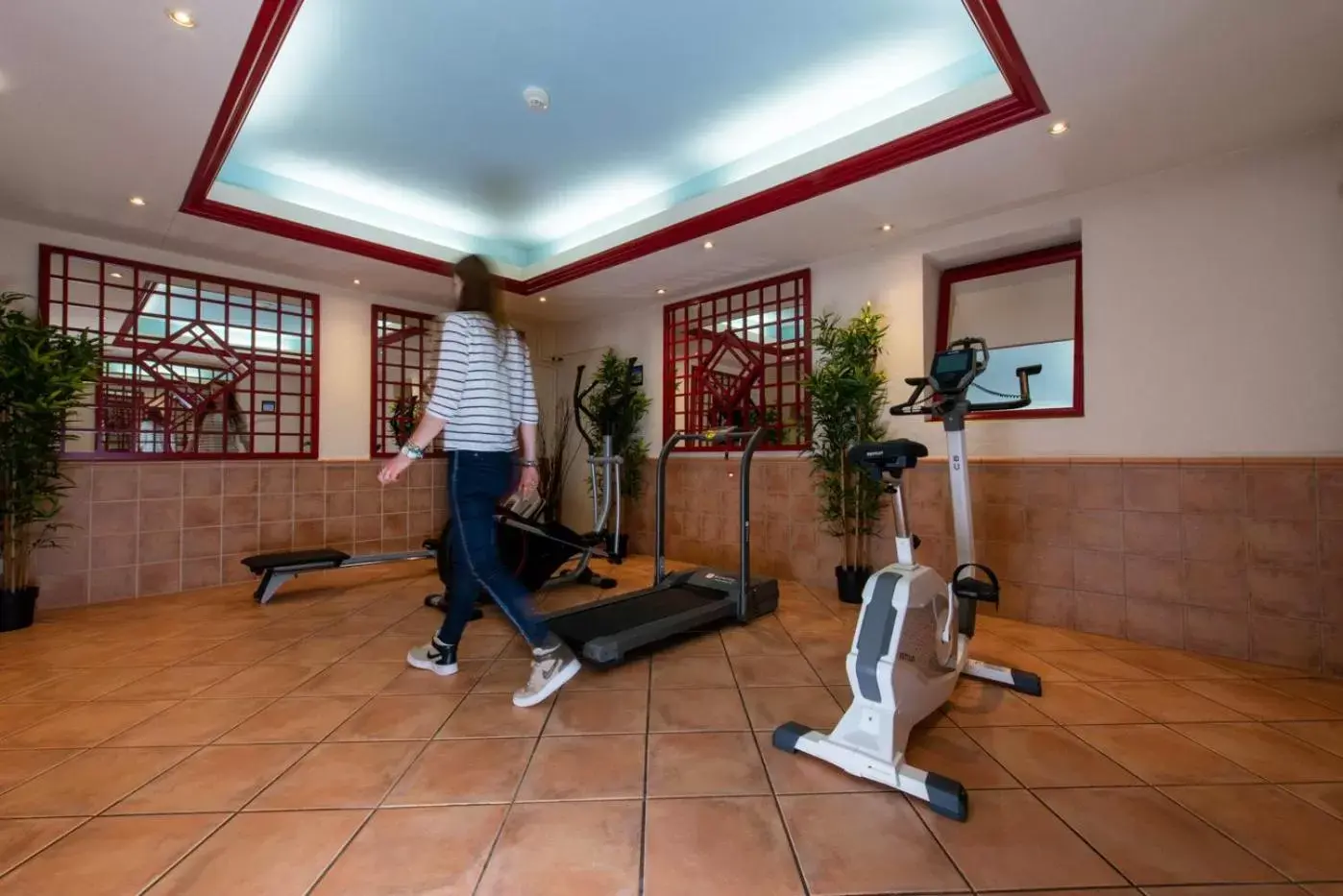 Fitness centre/facilities in Hotel des Alpes Fitness centre/facilities in Hotel des Alpes