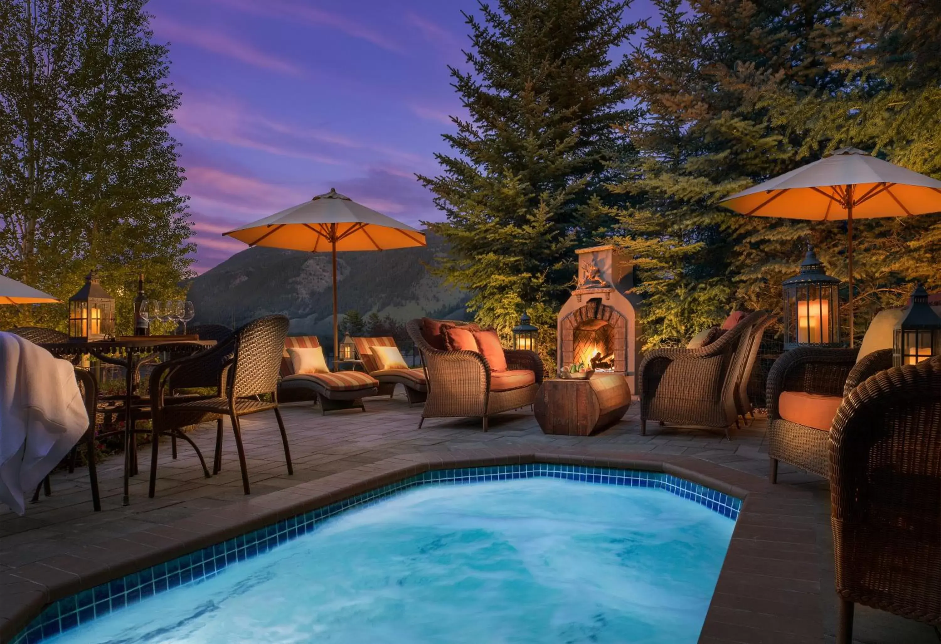 Swimming Pool in Rustic Inn Creekside