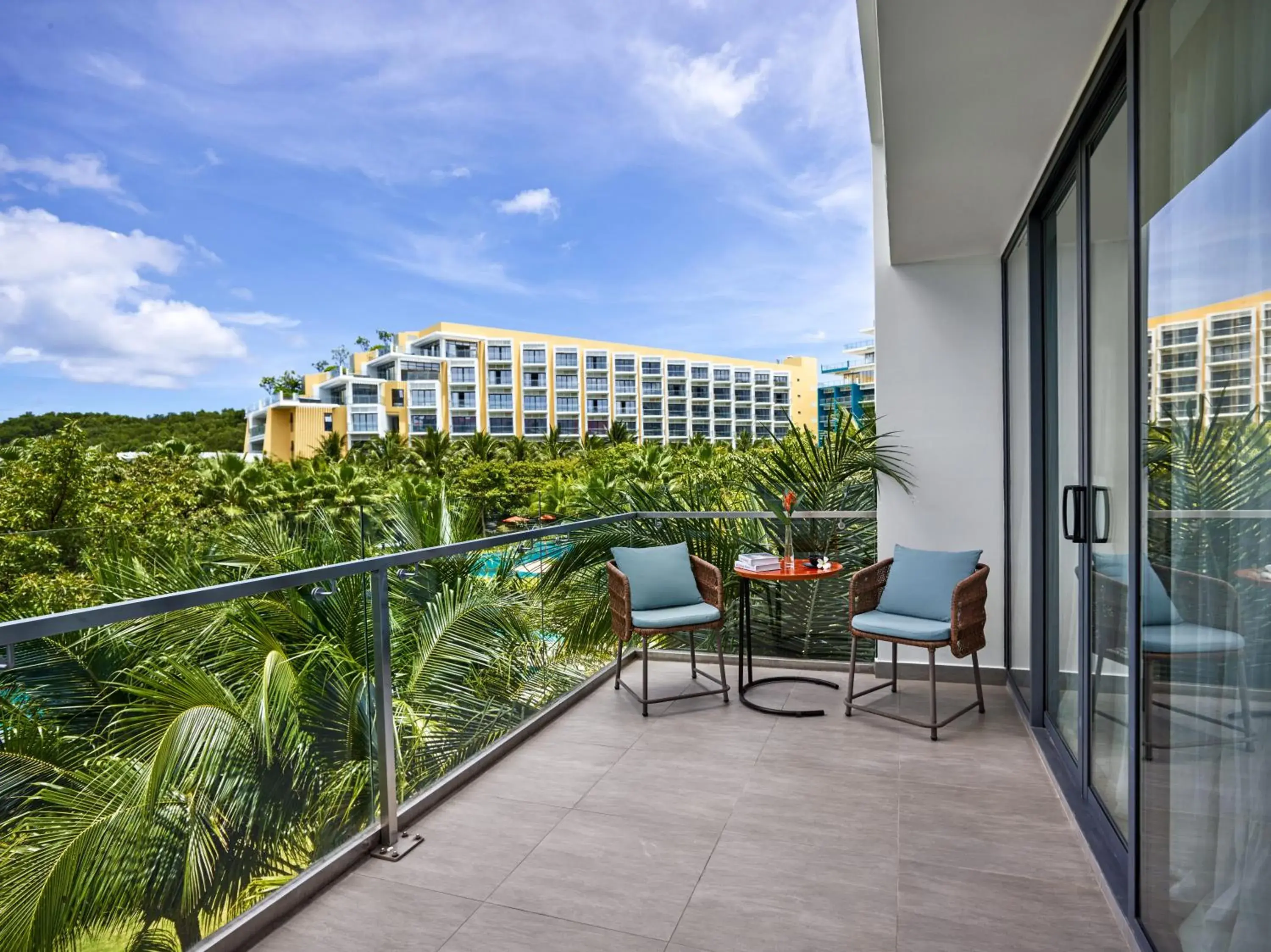 Balcony/Terrace in Premier Residences Phu Quoc Emerald Bay Managed by Accor