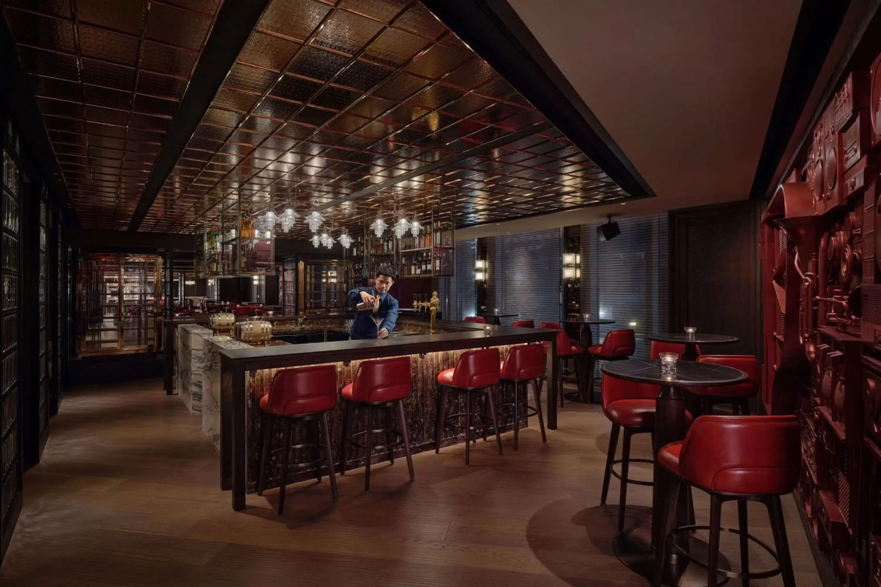 Lounge or bar, Restaurant/Places to Eat in Grand Hyatt Beijing