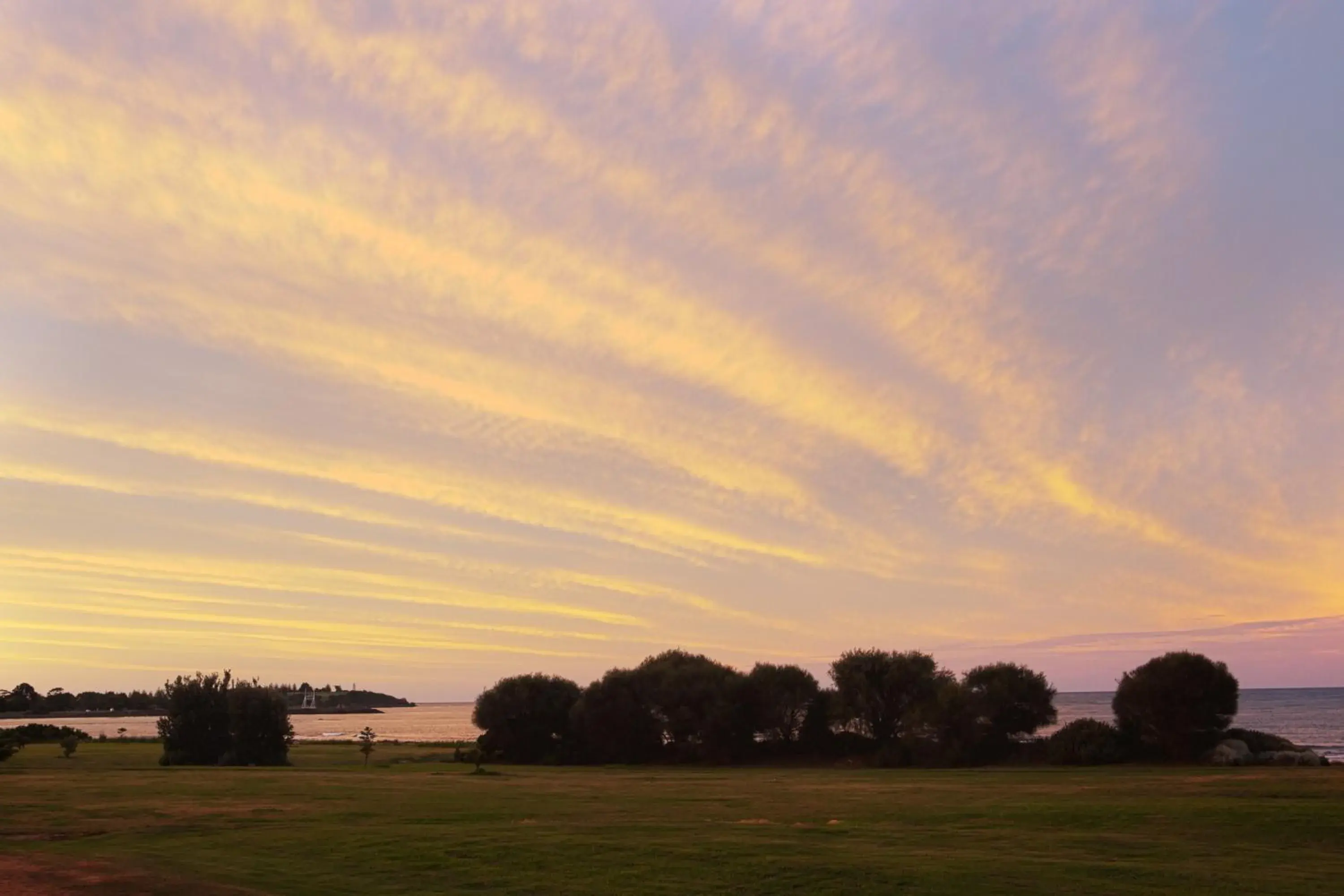Sunset in Discovery Parks - Devonport