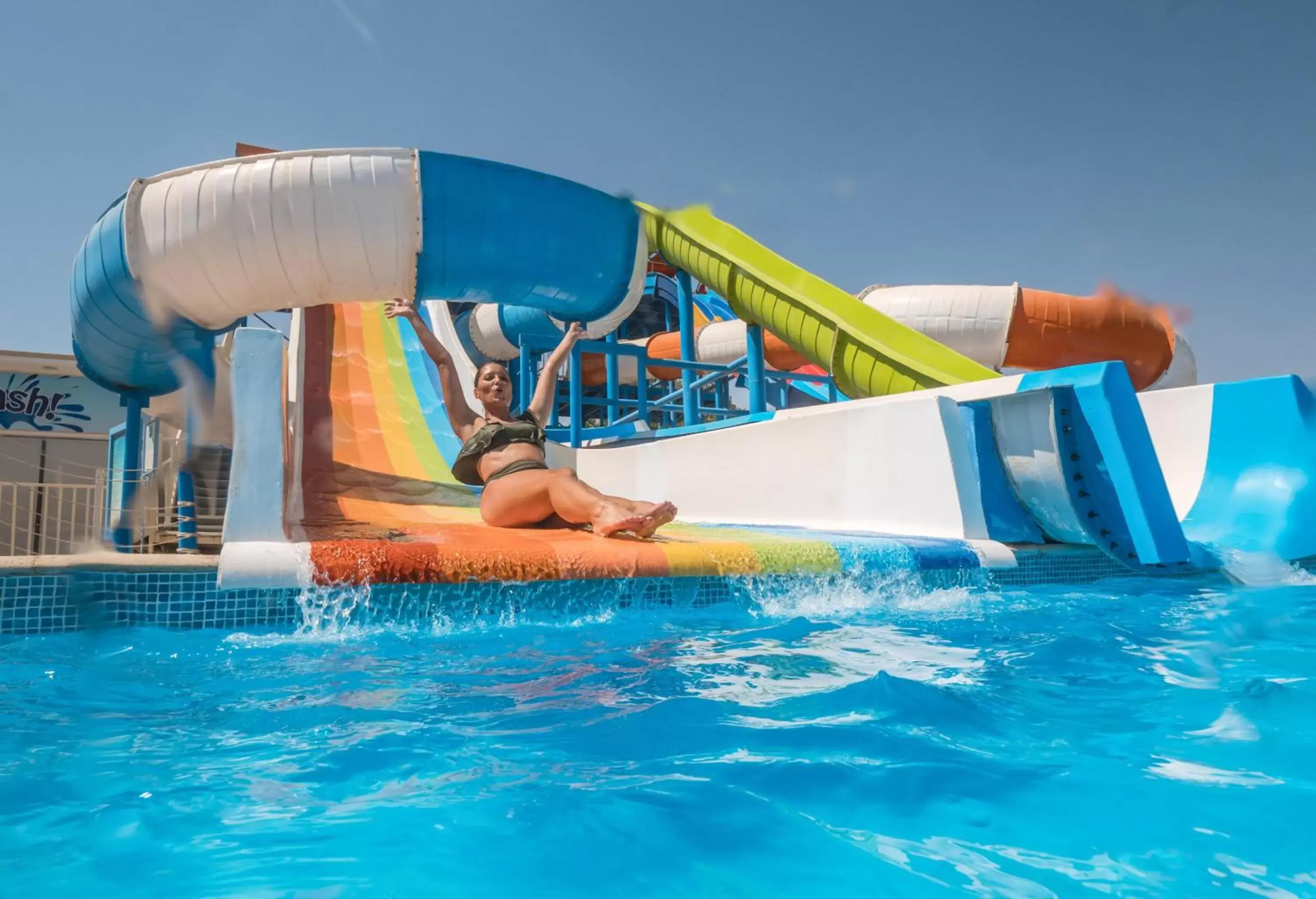 Swimming pool, Water Park in Hurghada Long Beach Resort