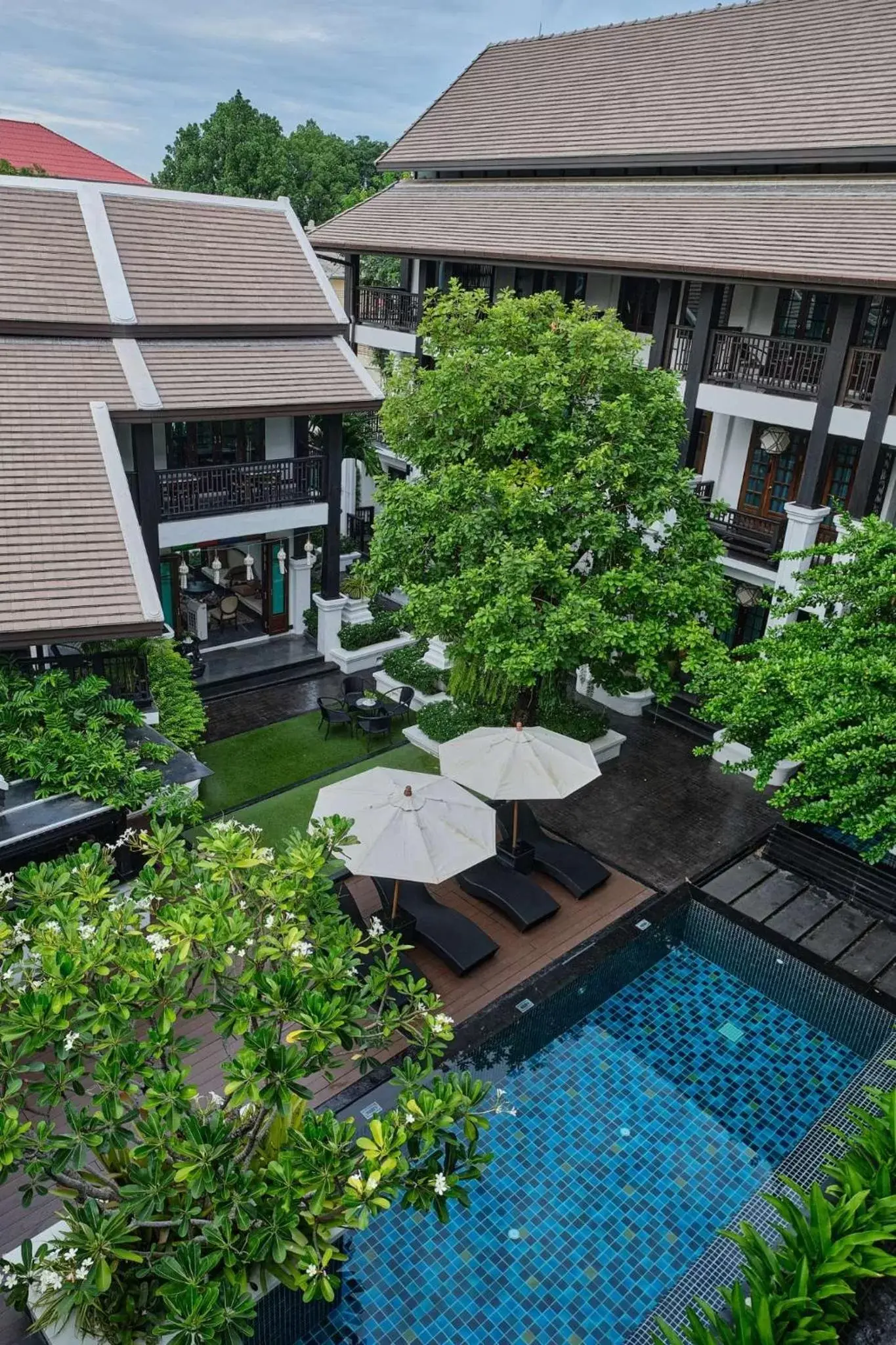 Property building, Pool View in Thai Akara - Lanna Boutique Hotel -SHA Extra Plus