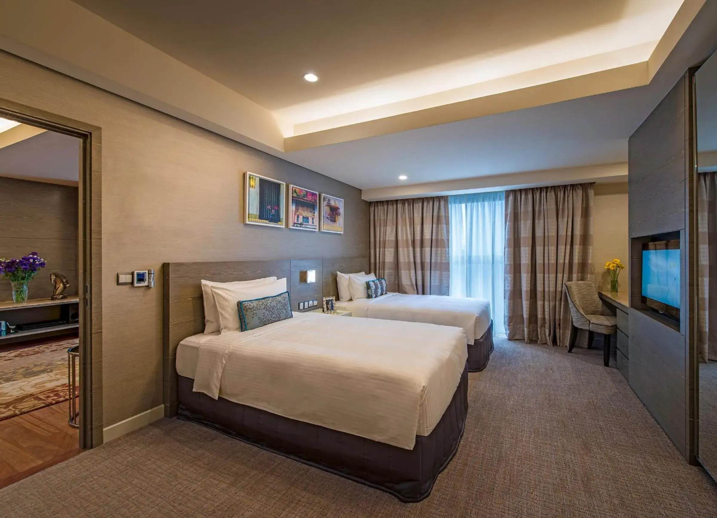 Bedroom, Bed in Ascott Sentral Kuala Lumpur