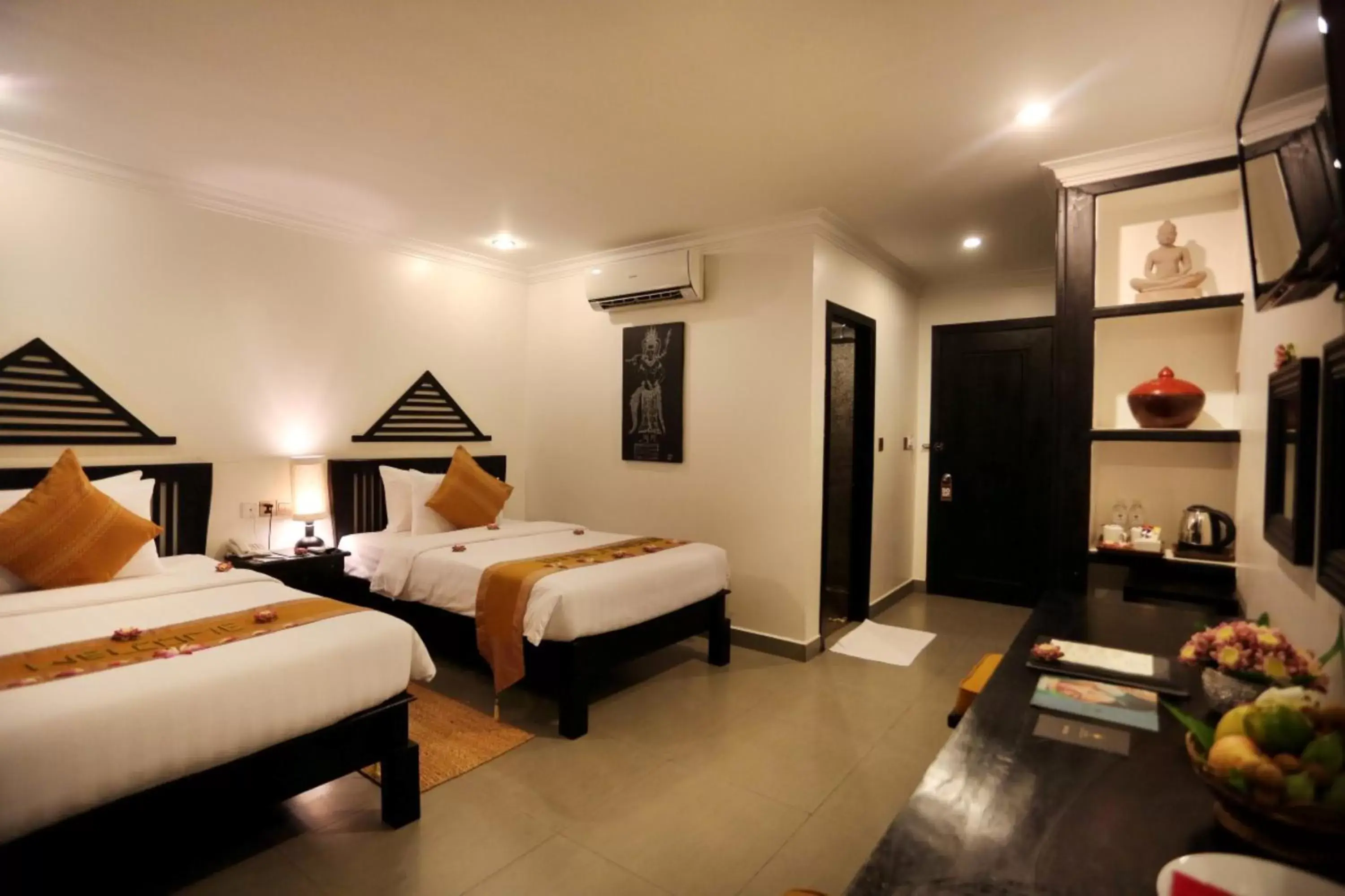 Photo of the whole room, Bed in Khmer Mansion Boutique Hotel