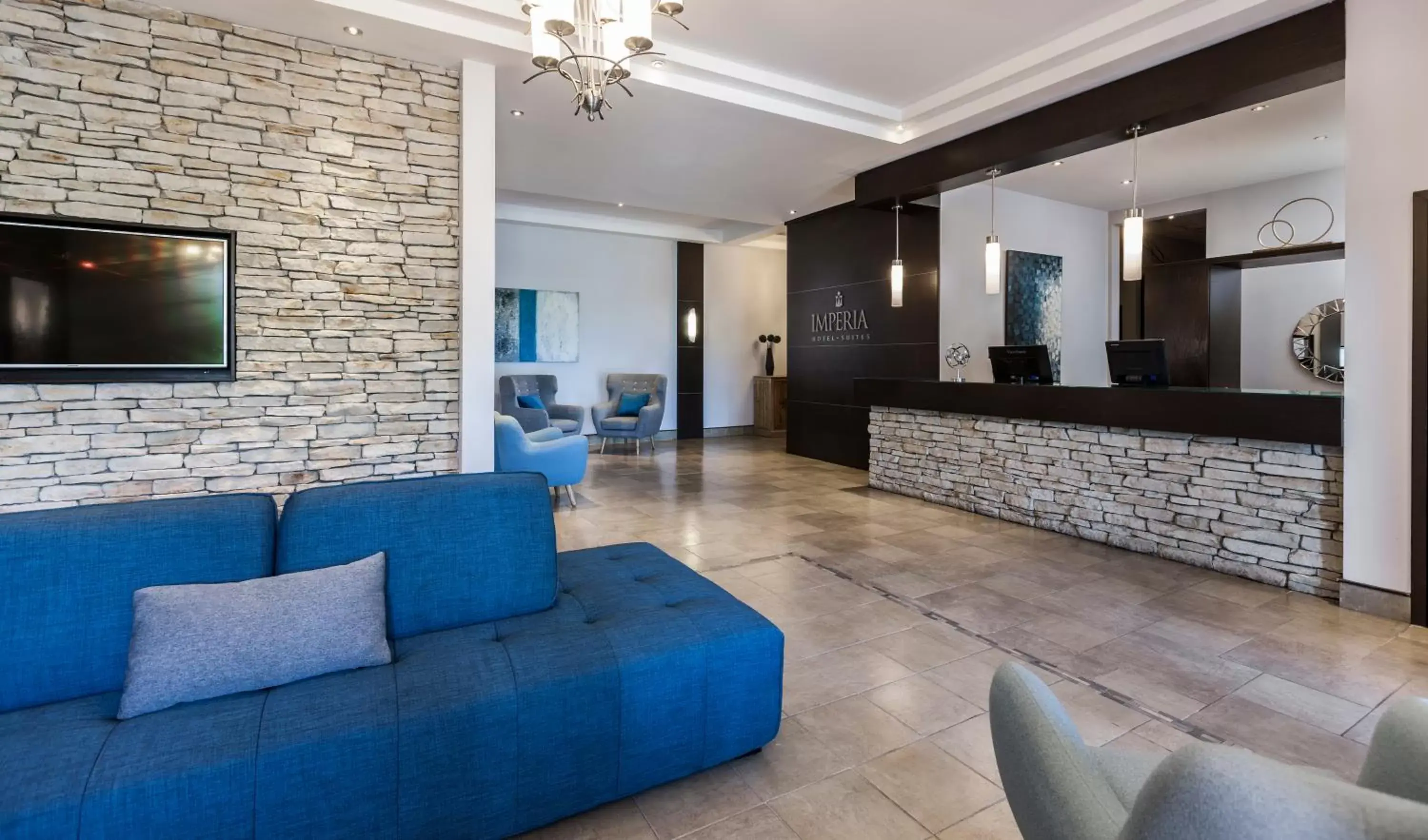 Lobby or reception, Lobby/Reception in Imperia Hotel & Suites Saint-Eustache