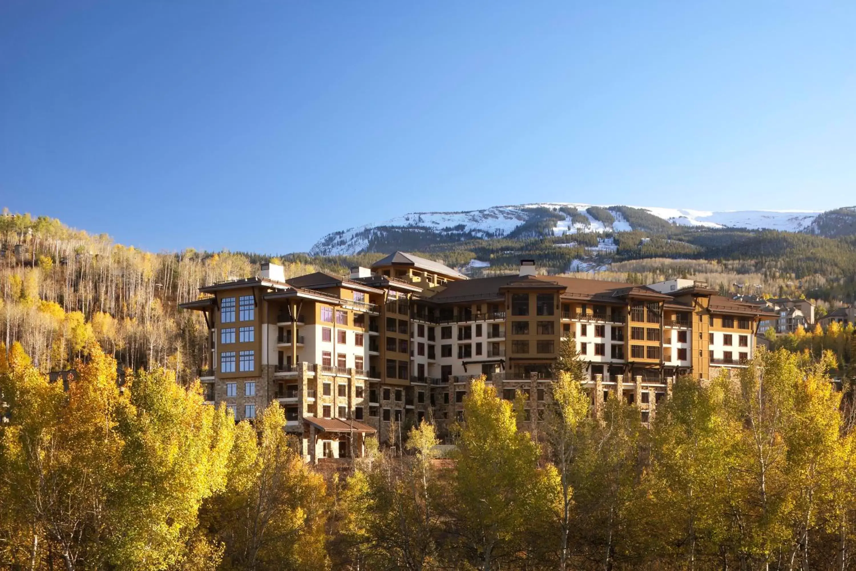 Bird's eye view, Property Building in Viceroy Snowmass