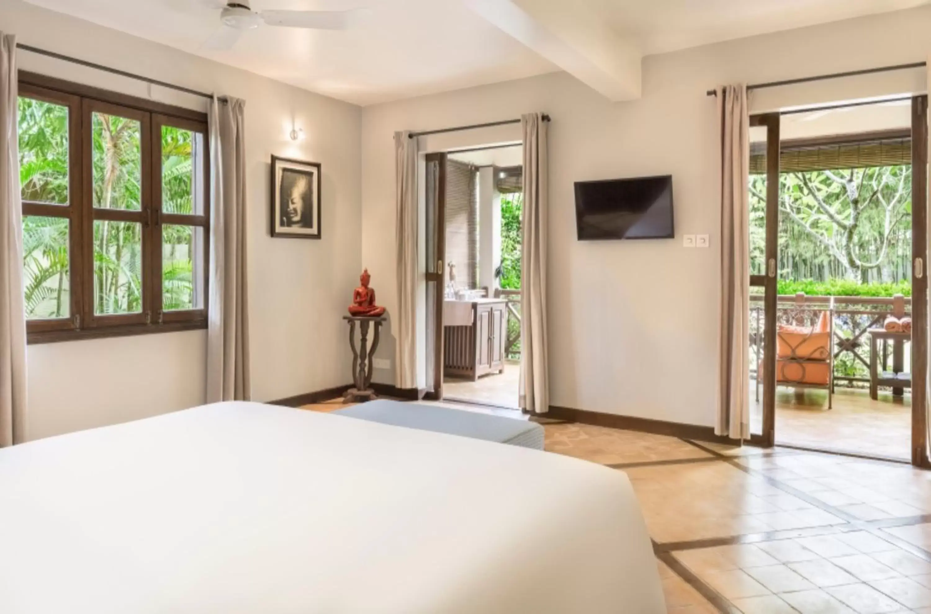 Bedroom, Bed in La Palmeraie D'angkor Bedroom, Bed in La Palmeraie D'angkor