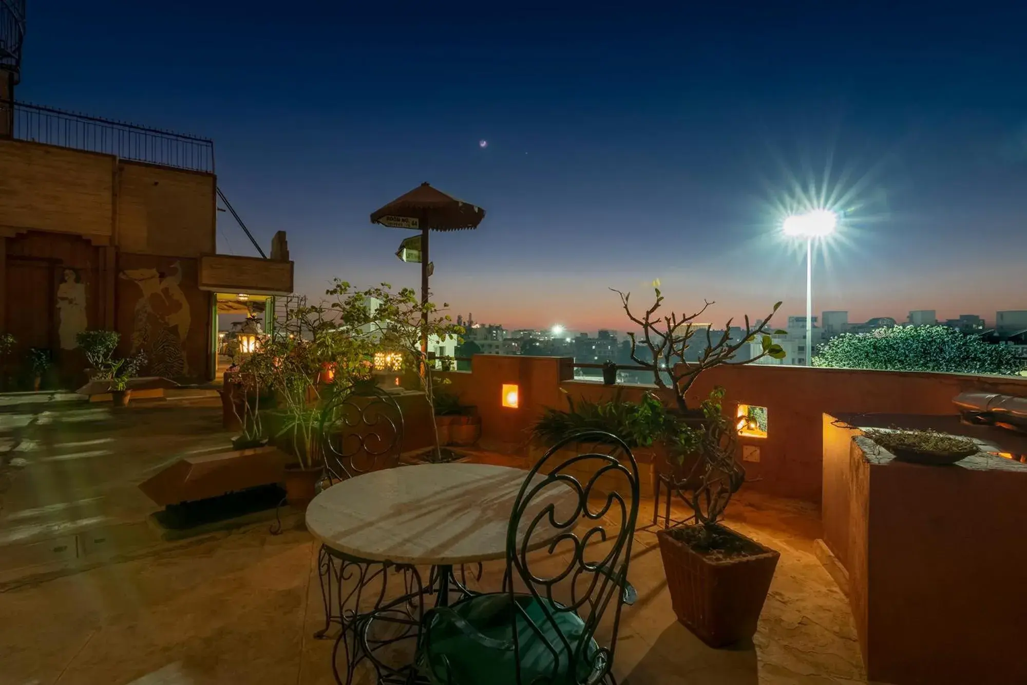 Balcony/Terrace in Jaipur Inn