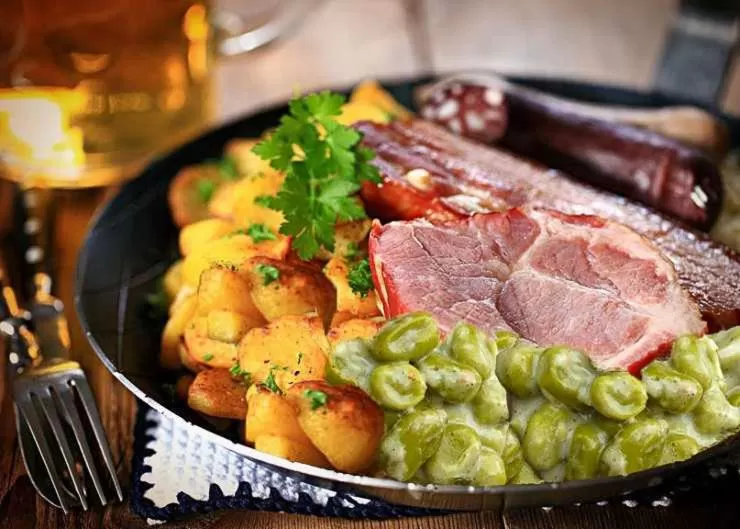 Food and drinks in Naundrups Hof