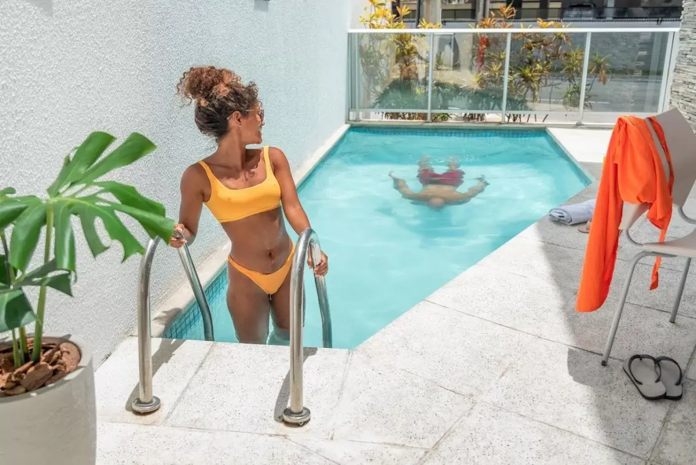 Swimming pool in Hotel Praia Bonita Jatiúca