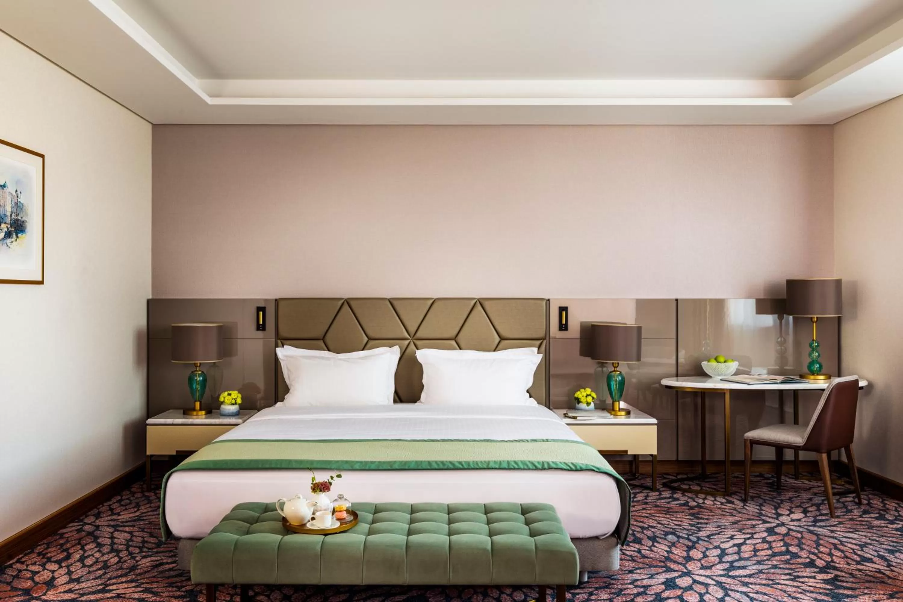 Bedroom, Bed in Grand Hotel Millennium Sofia