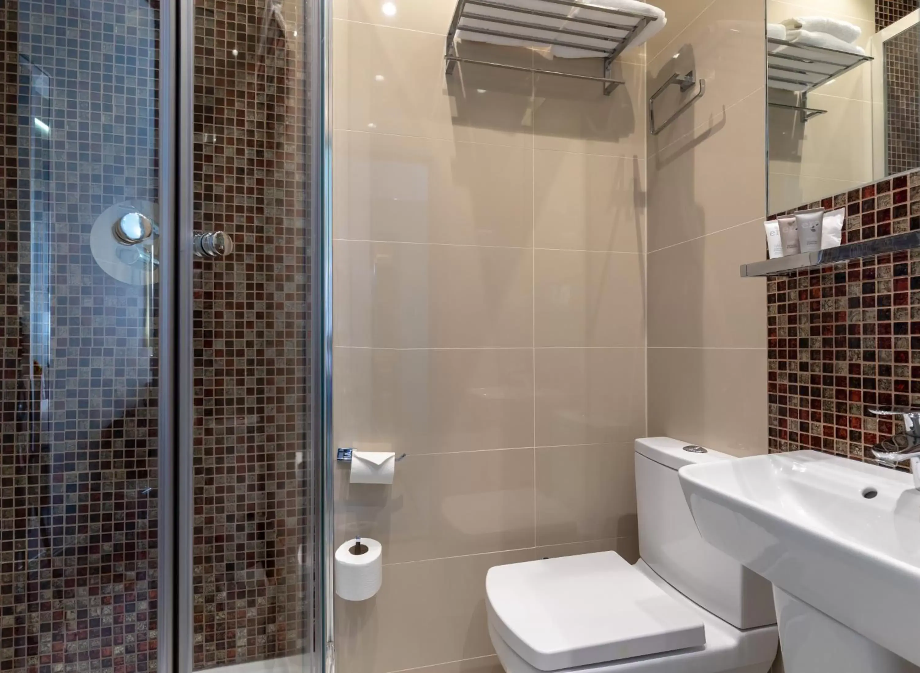 Shower, Bathroom in Sidney Hotel London-Victoria