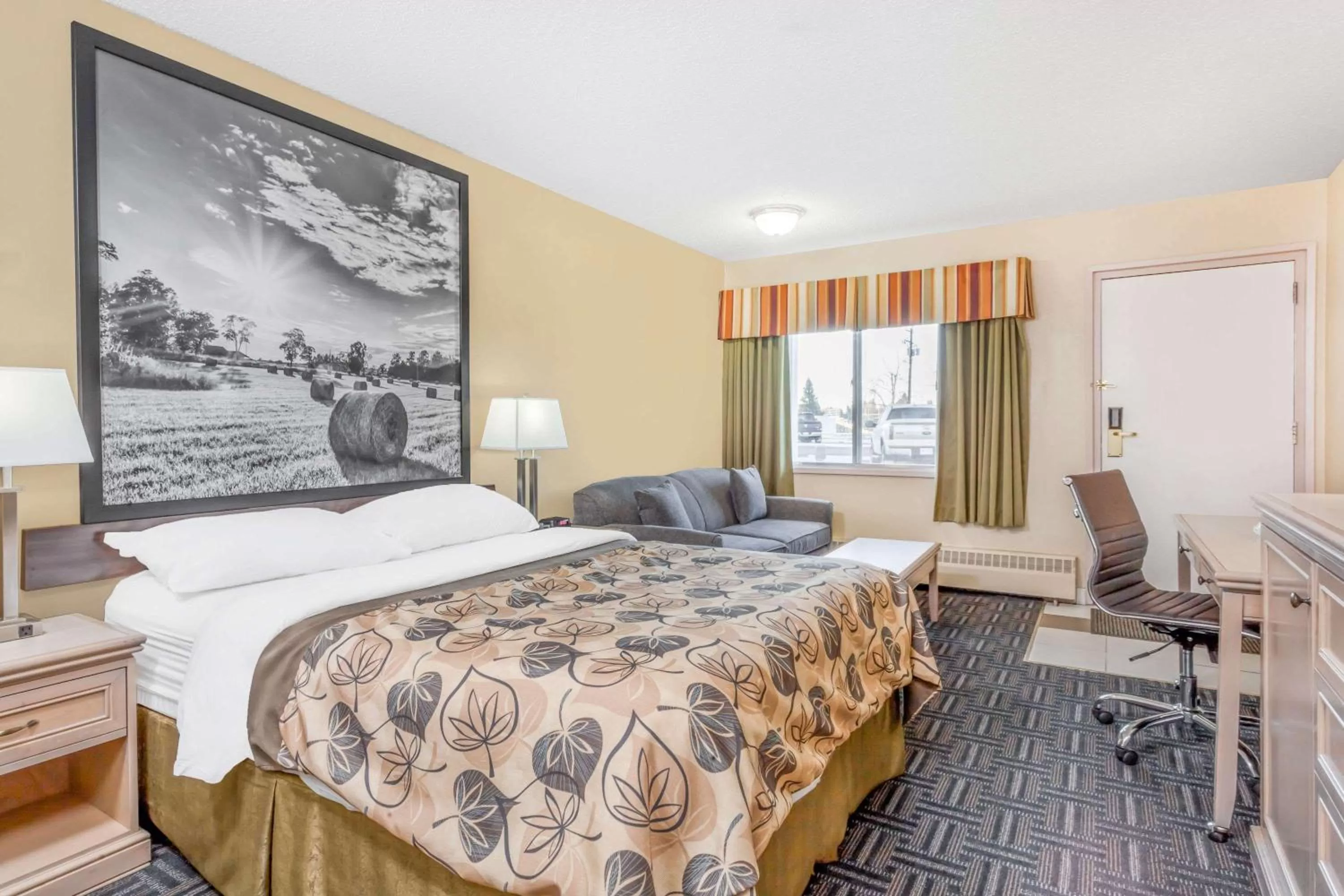 Photo of the whole room, Bed in Super 8 by Wyndham Stettler