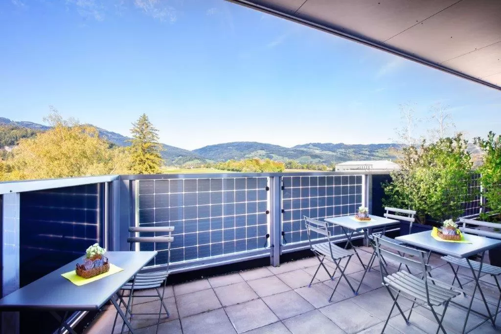 Balcony/Terrace in Hotel Restaurant Rhy