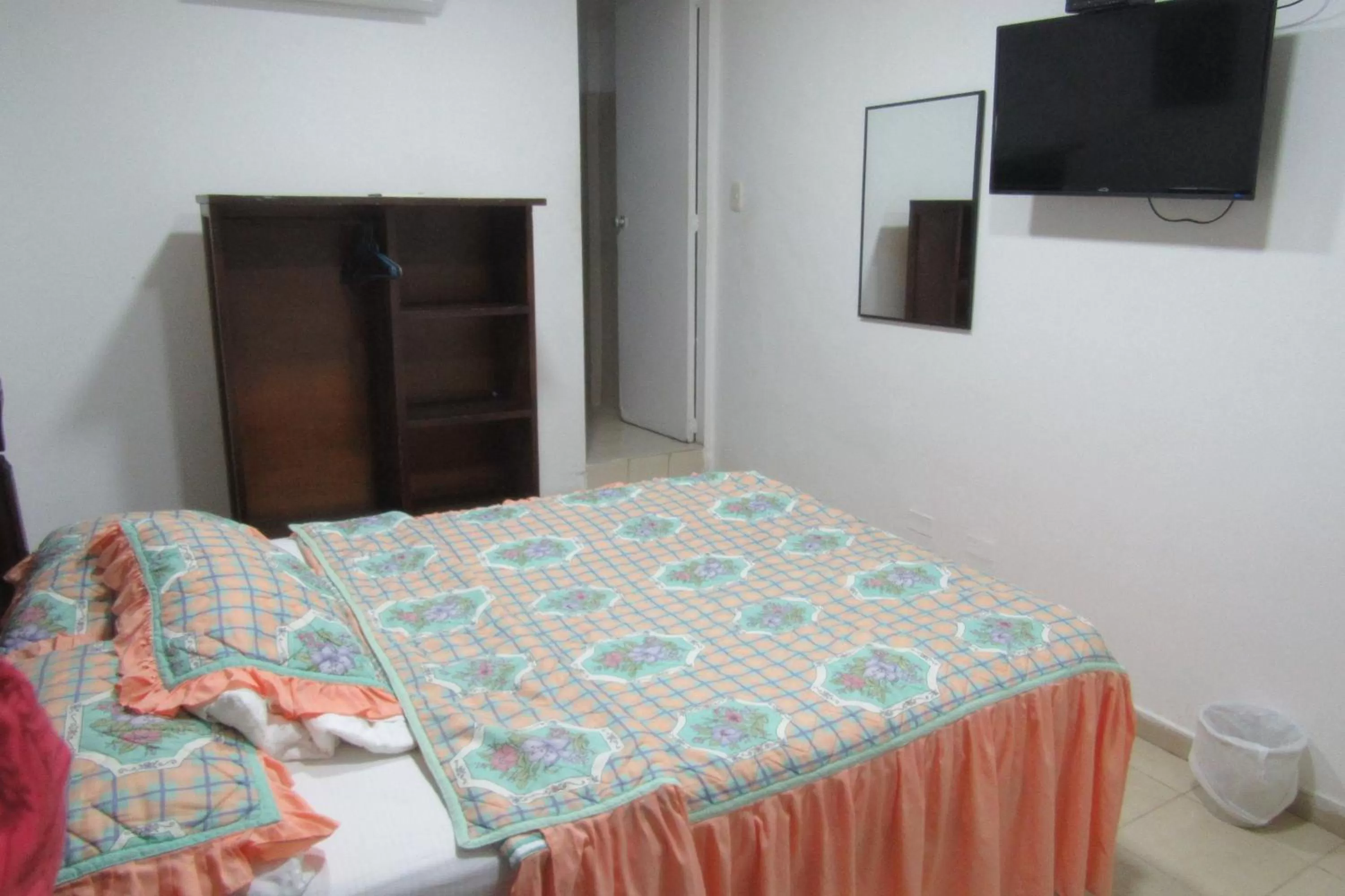 Bed in Hotel Nuevo Tio