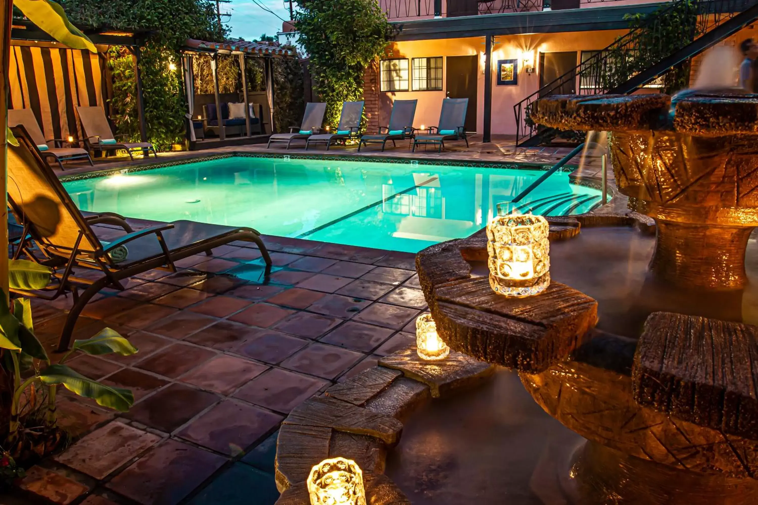 Pool view, Swimming Pool in Hotel California