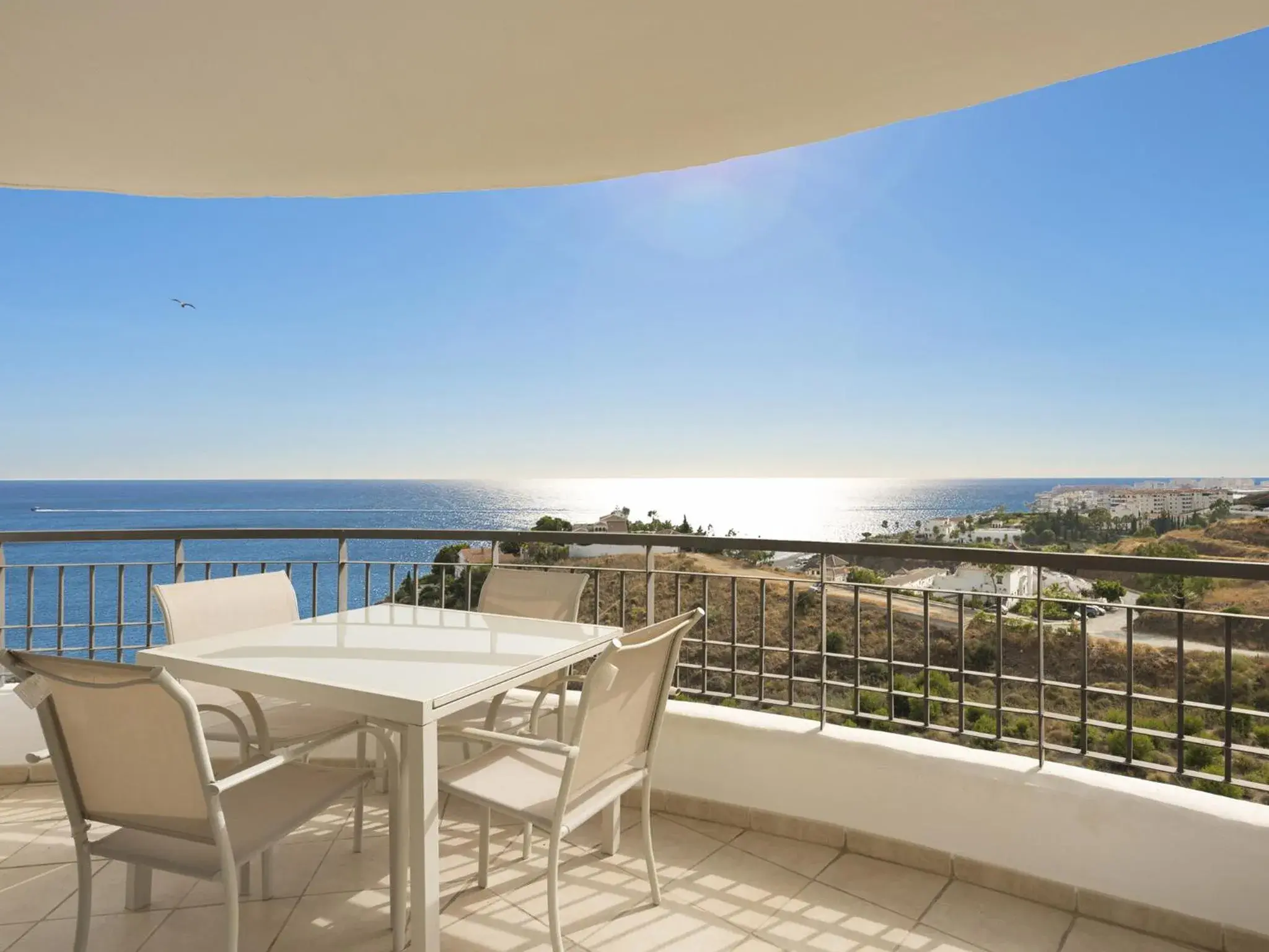 View (from property/room), Balcony/Terrace in Olée Nerja Holiday Rentals by Fuerte Group