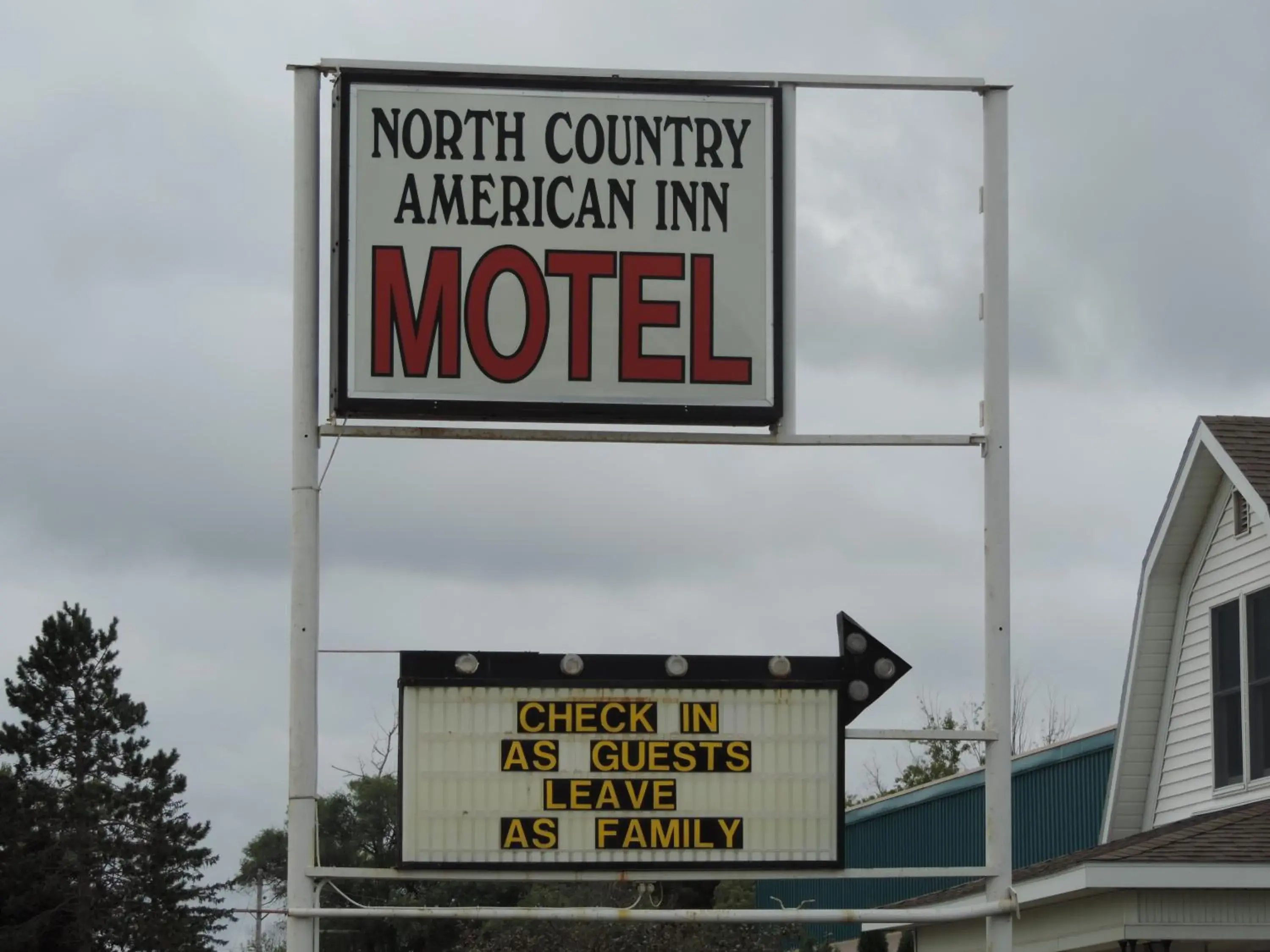 Property logo or sign in North Country American Inn