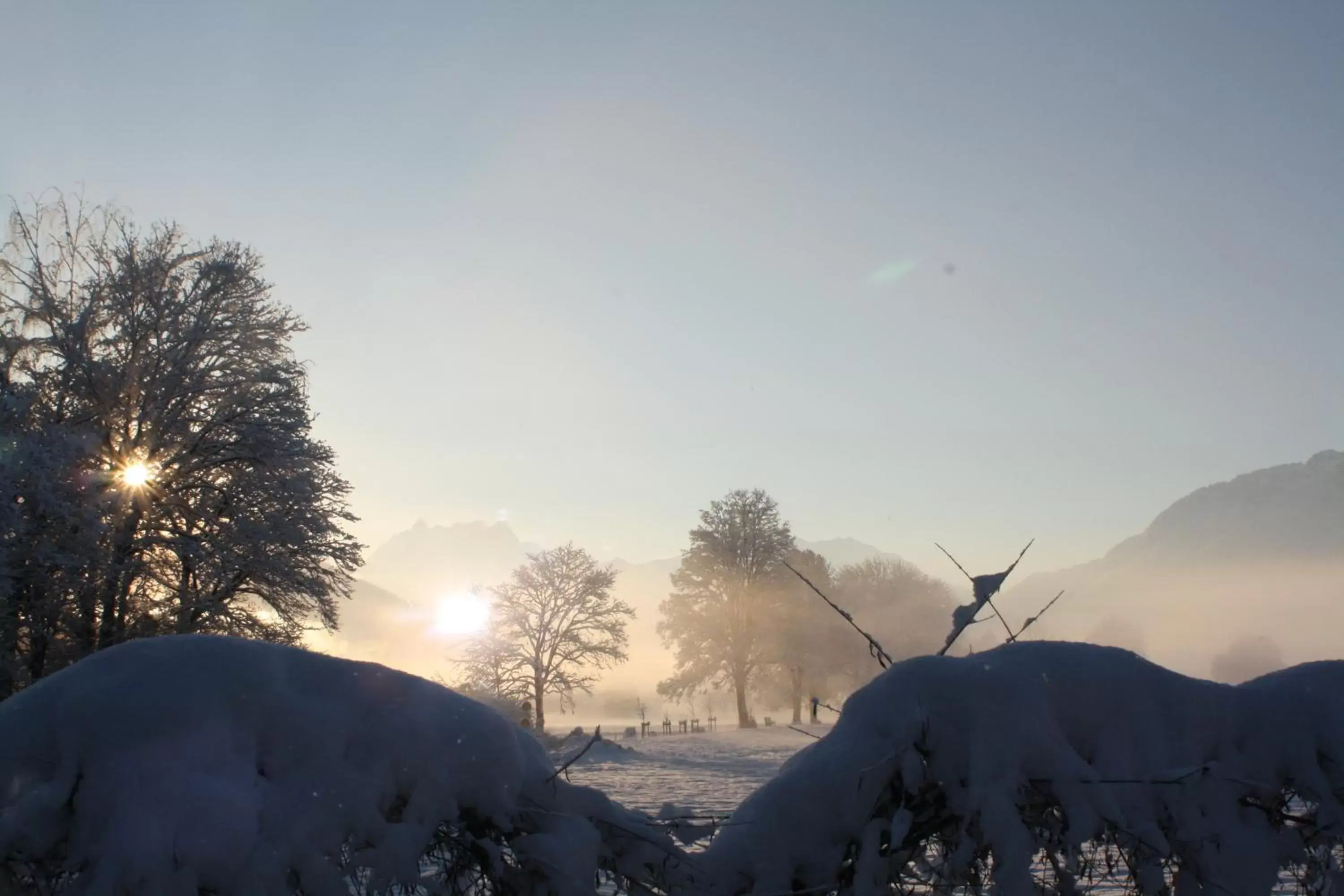 Winter in BnB Entensee