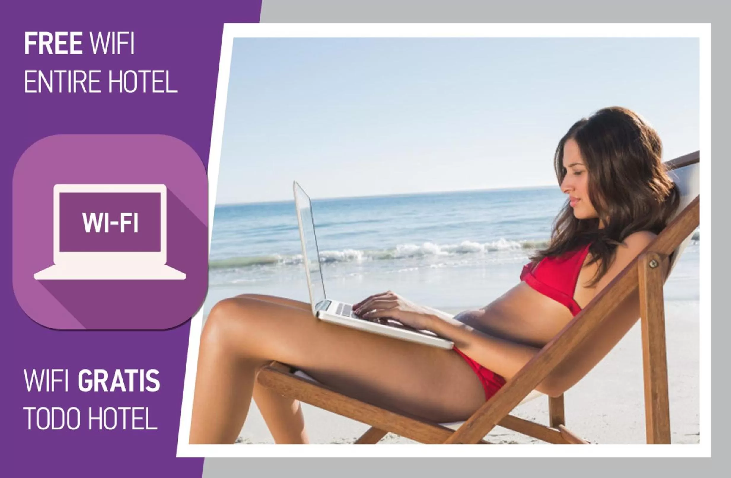 Logo/Certificate/Sign in TROPICANA SUITES DELUXE BEACH CLUB and POOL - playa LOS CORALES